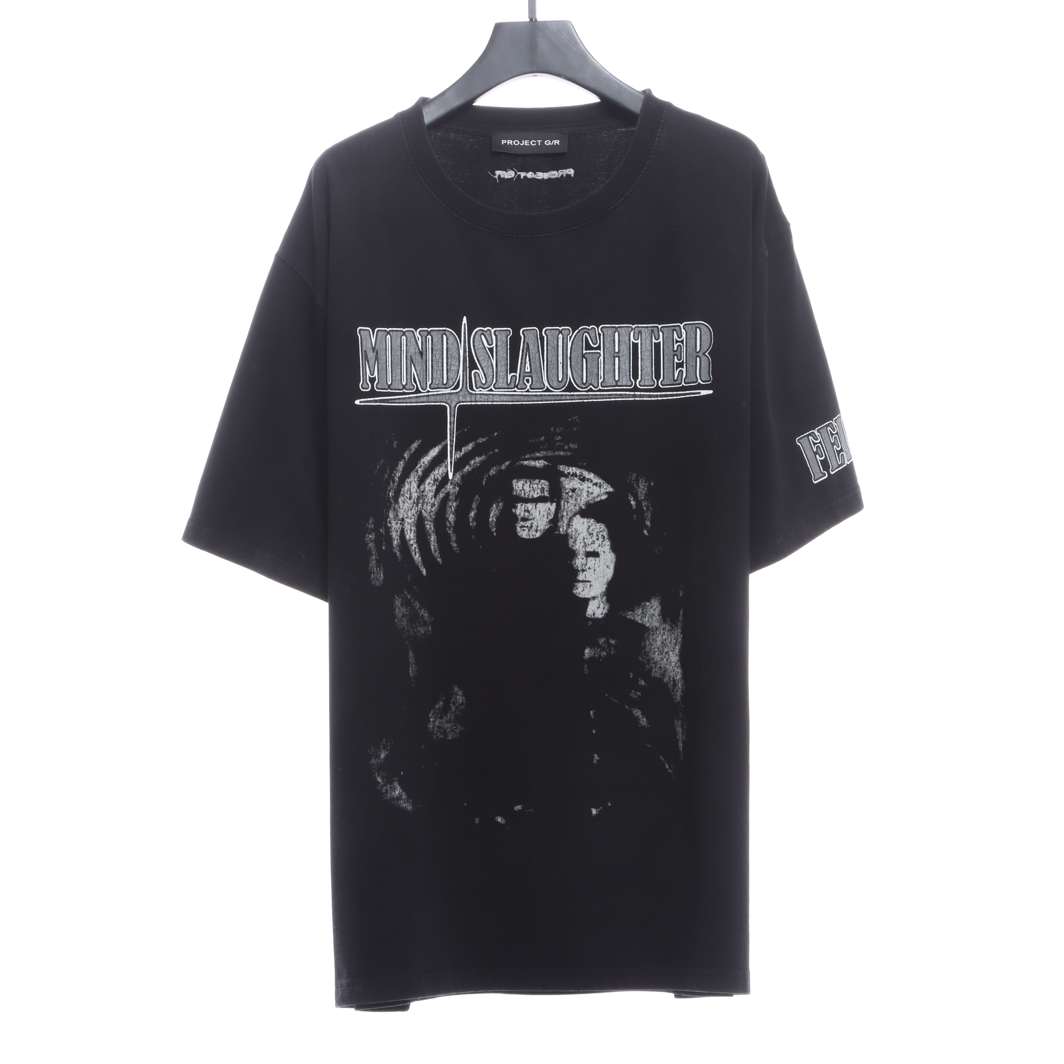 Gra1lz Washed Portrait Short Sleeve T-Shirt