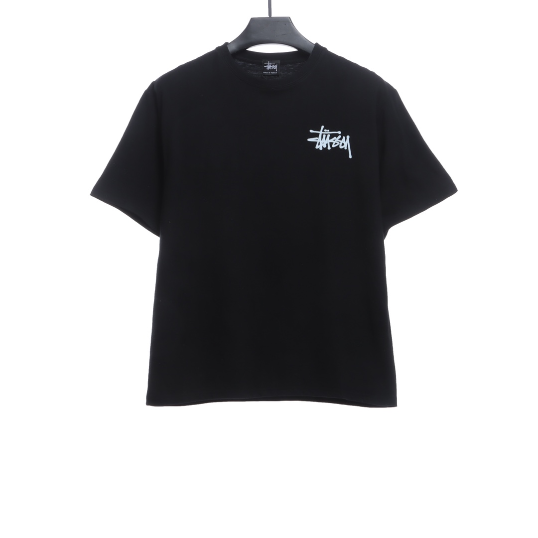 Stussy dice printing short-sleeved