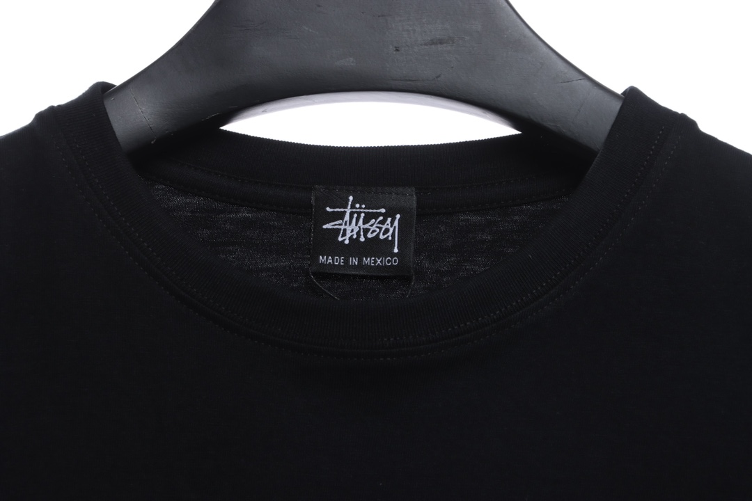 Stussy dice printing short-sleeved