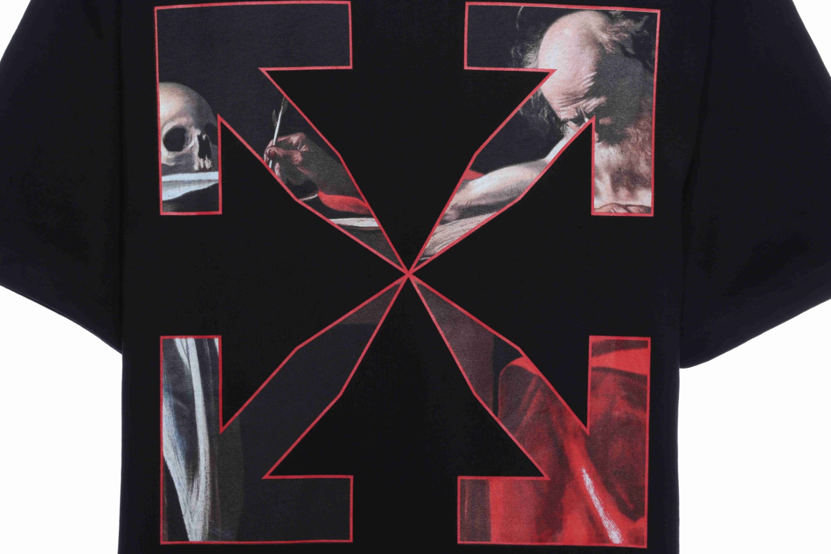 OW red religious short sleeve