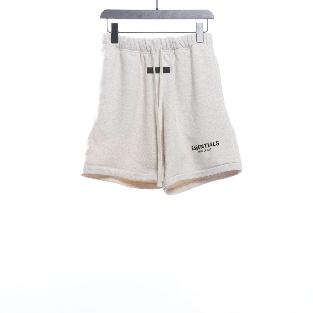 FOG Eighth Season Flocked Print Letter Shorts