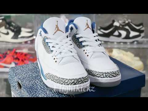 Air Jordan 3 Retro “Wizards” 2023 (LN5 A1 Batch)