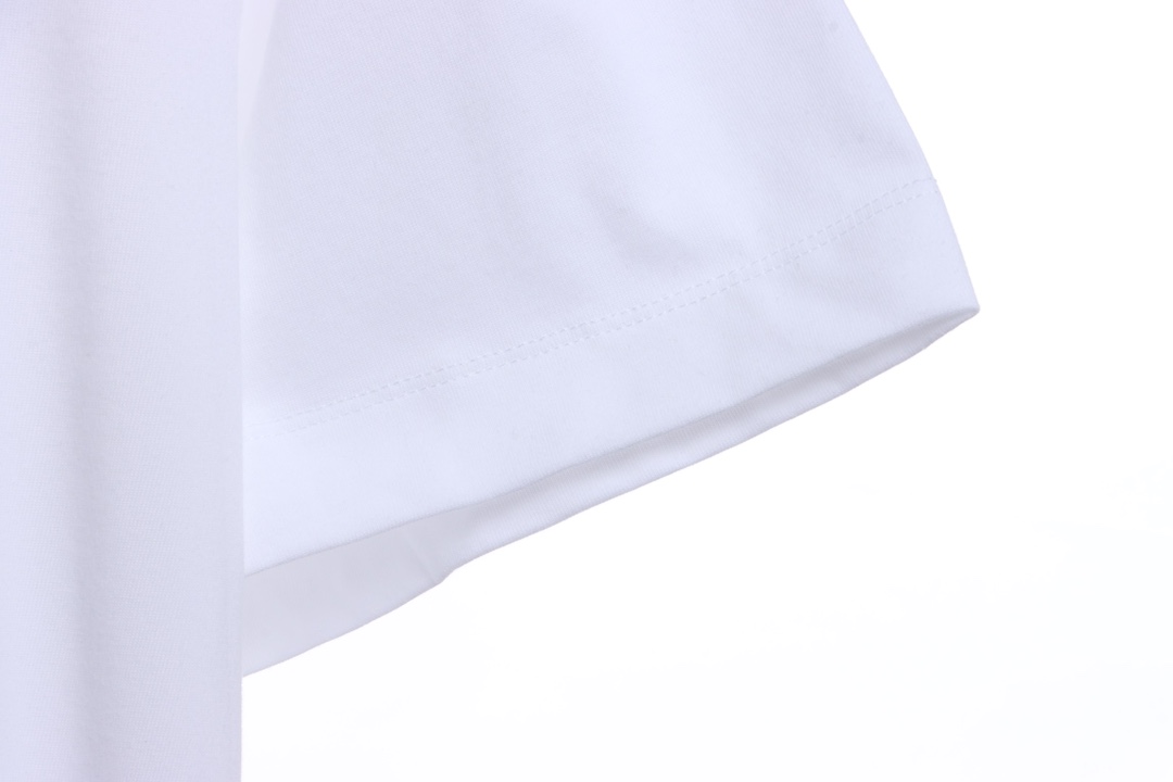 OW Environmental Protection Ink hand-painted graffiti short sleeves