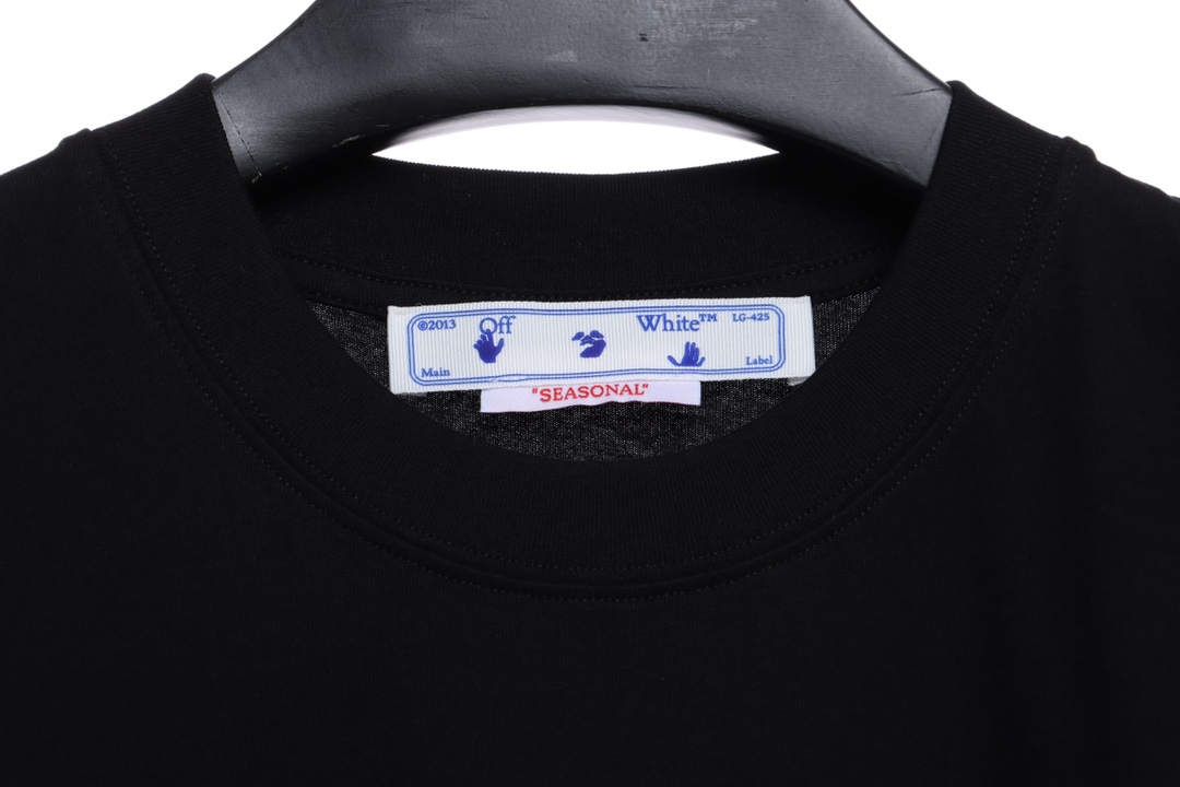 OW Environmental Protection Ink hand-painted graffiti short sleeves