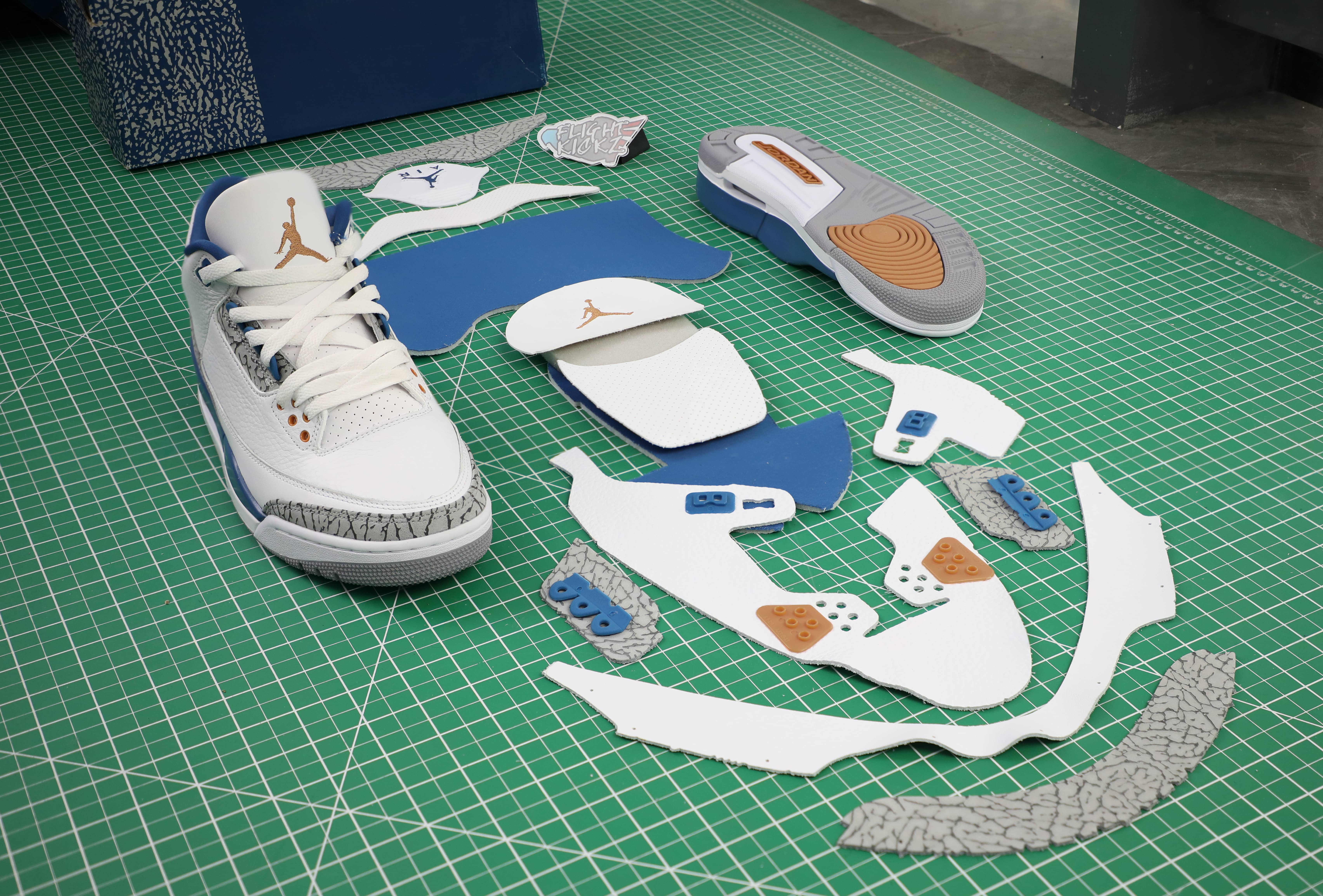 Air Jordan 3 Retro “Wizards” 2023 (LN5 A1 Batch)