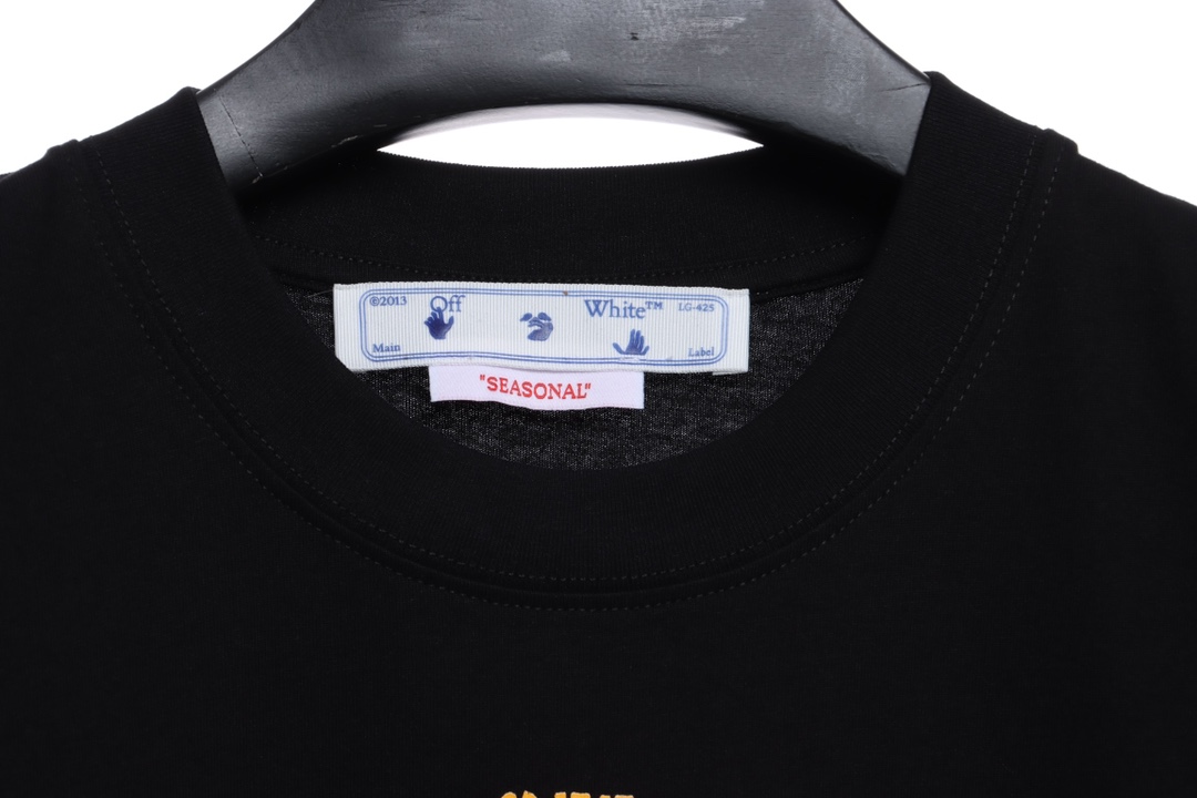 OW angel wings Notre Dame religious oil painting short sleeves