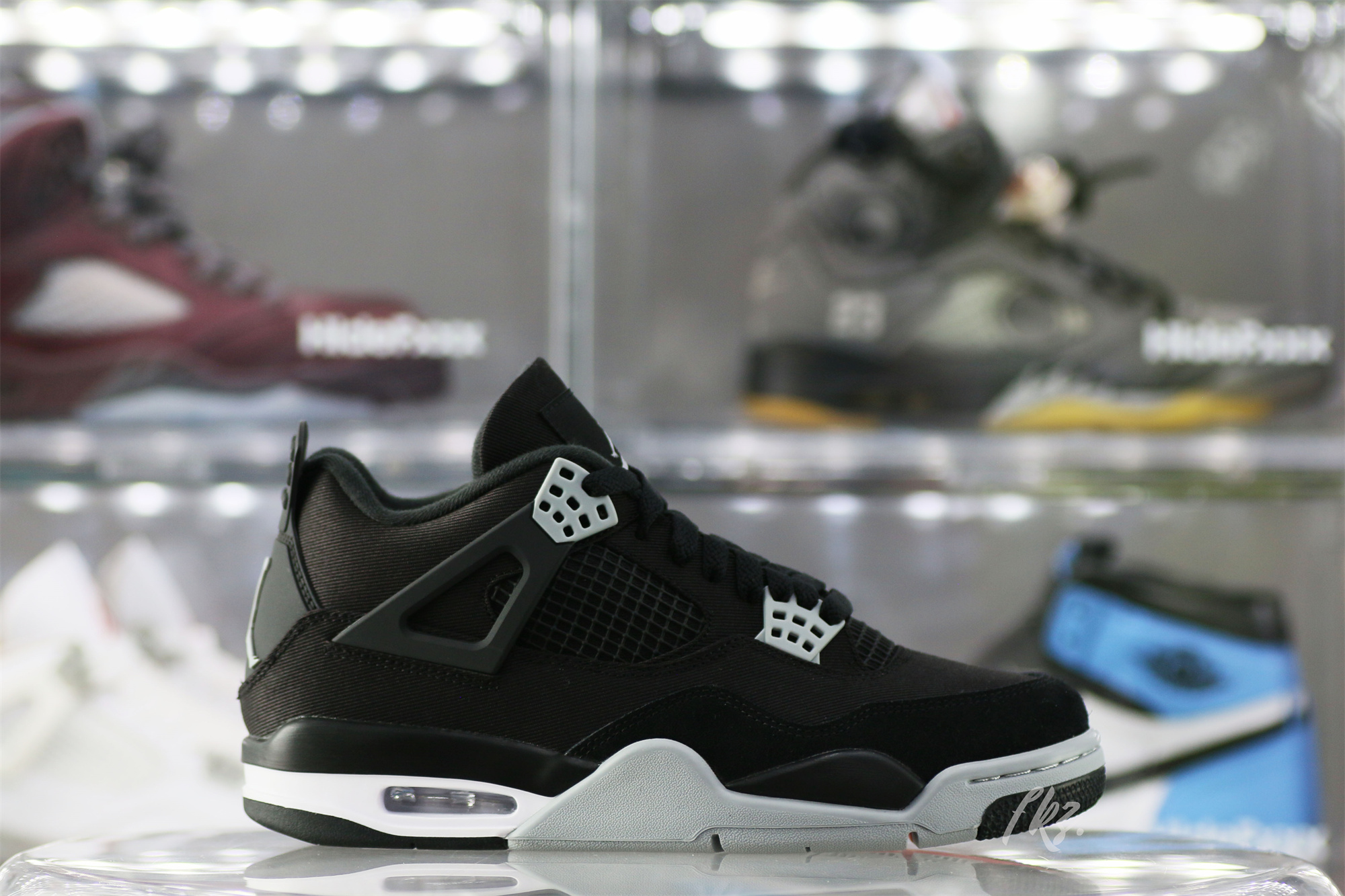 Air Jordan 4 Retro SE Black Canvas 2022 (Ln5 A1)