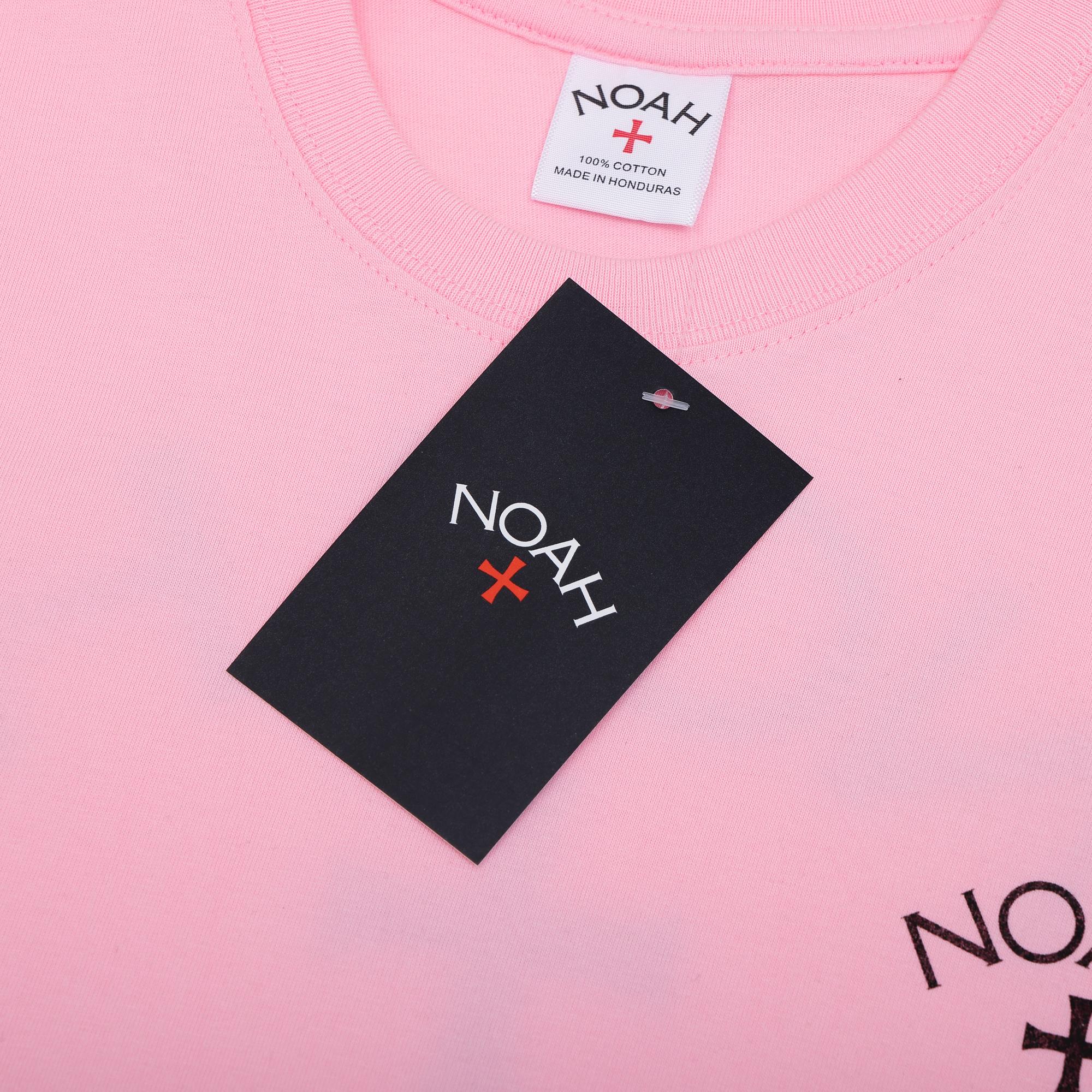 N0ah New cross front and back LOGO short sleeves