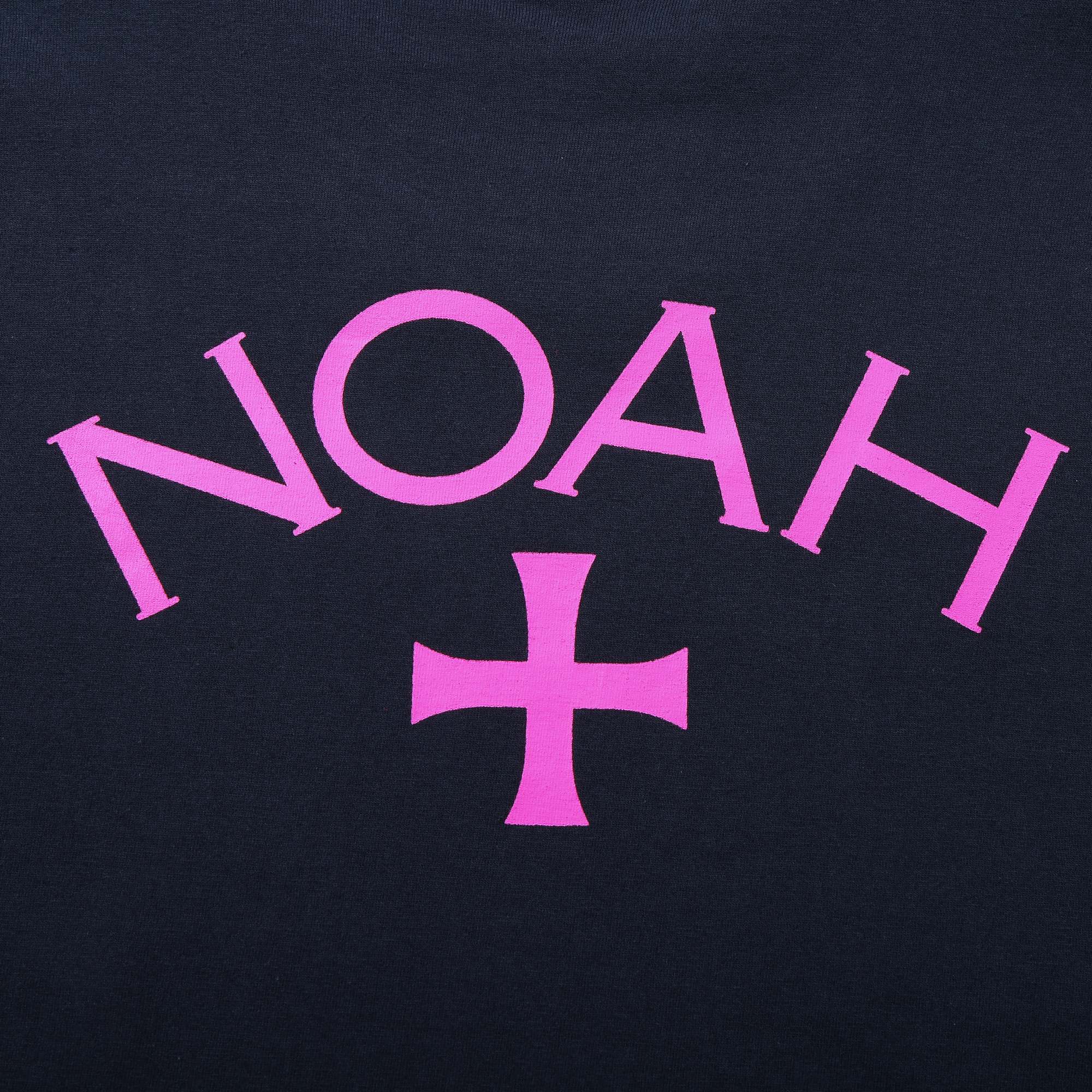 N0ah New cross front and back LOGO short sleeves