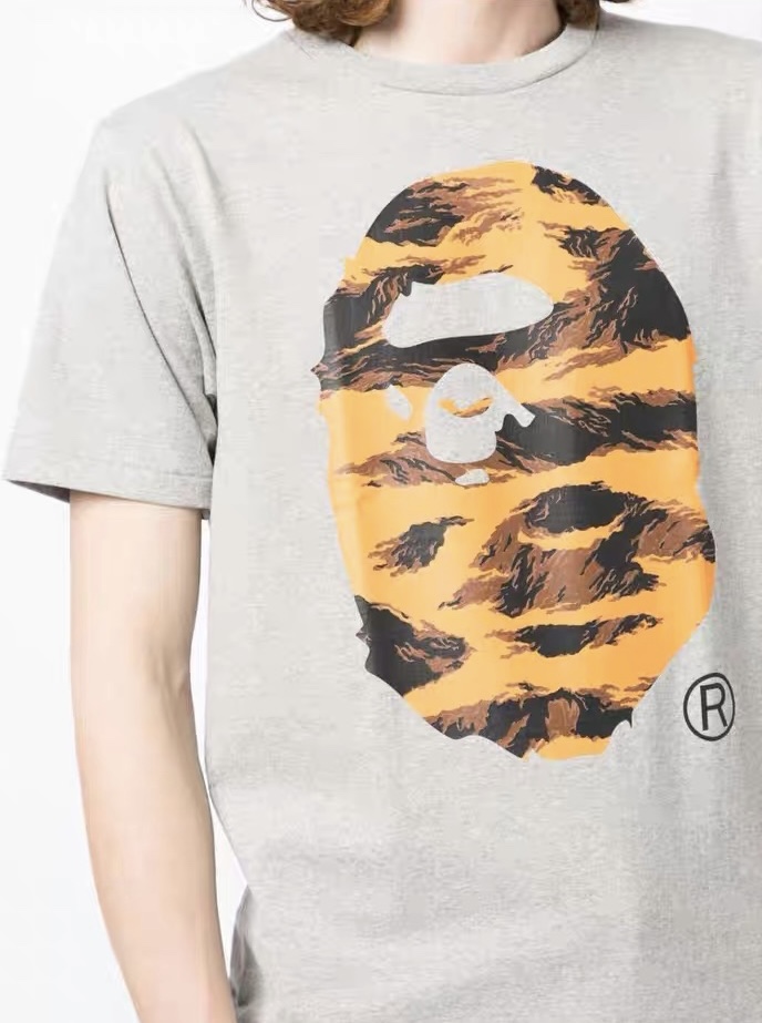 BAPE ape head mountain peak printing short sleeves