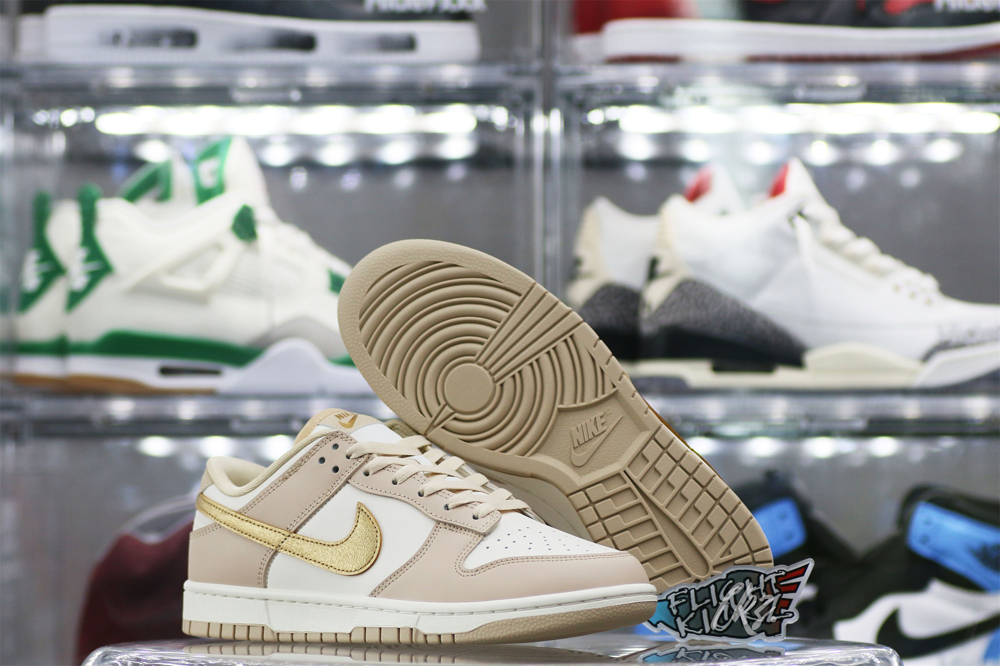 Nike Dunk Low Phantom Metallic Gold (Women’s)(LN5 A1 Batch)