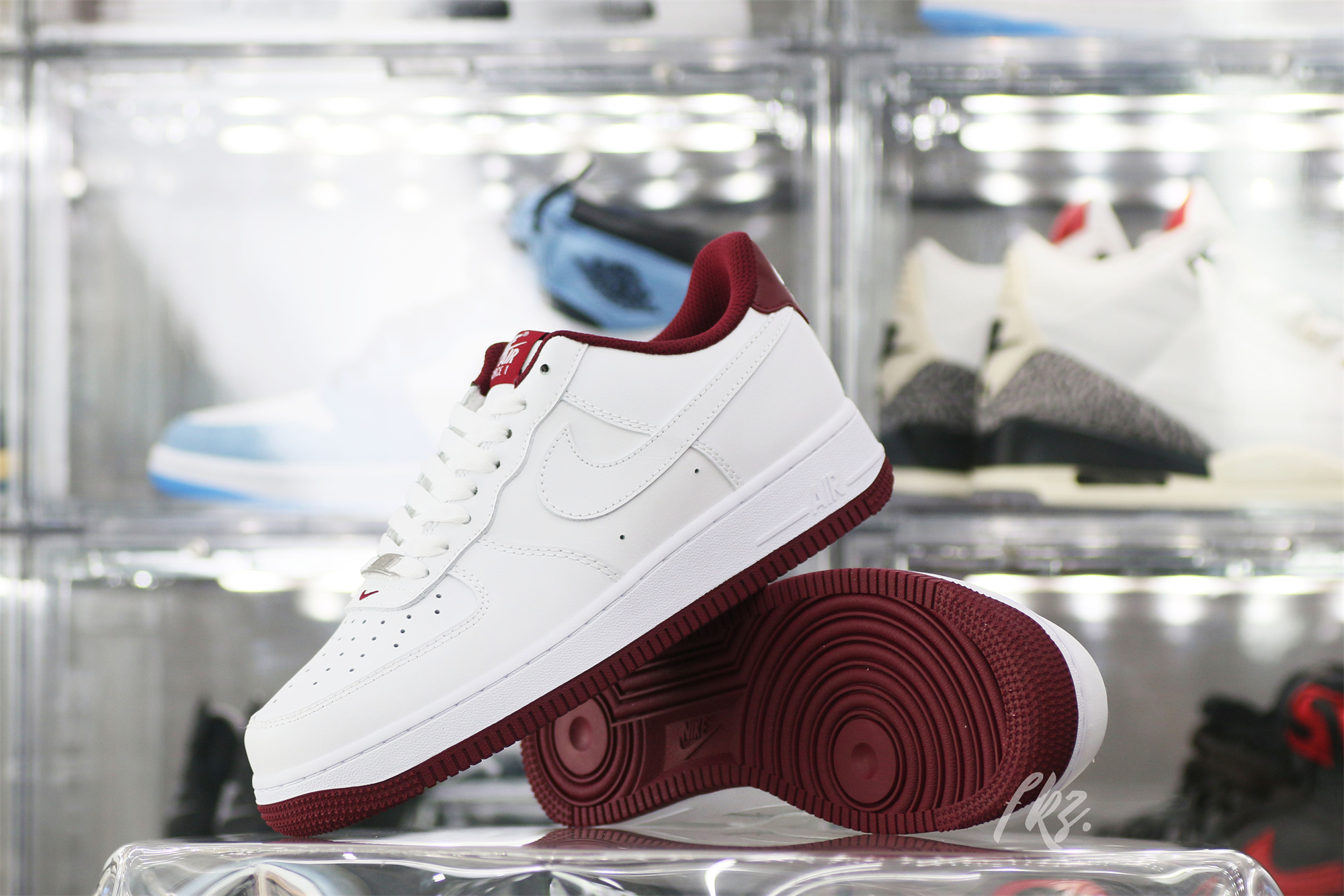 Nike Air Force 1 Low ’07 White Dark Beetroot