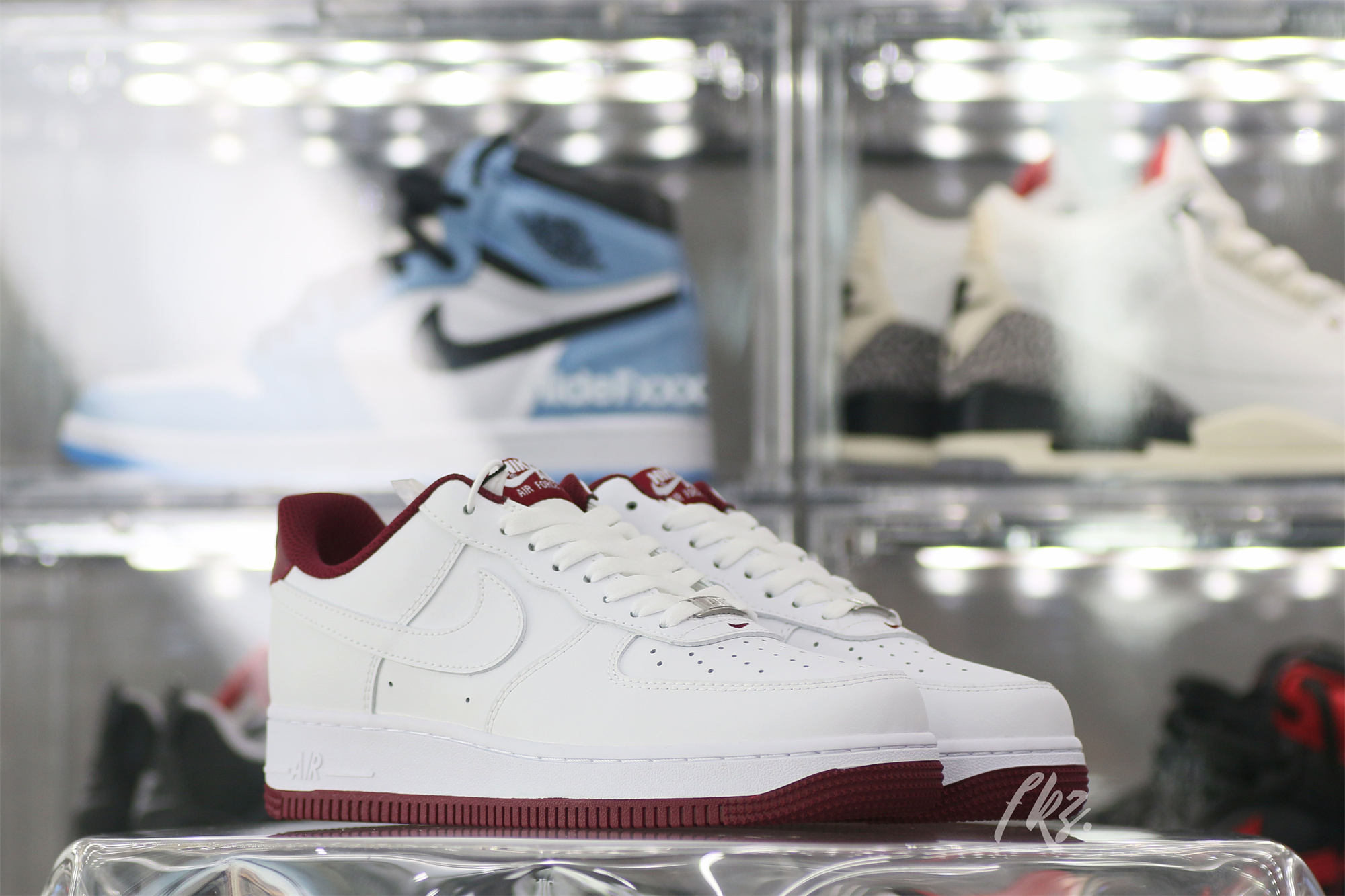 Nike Air Force 1 Low ’07 White Dark Beetroot