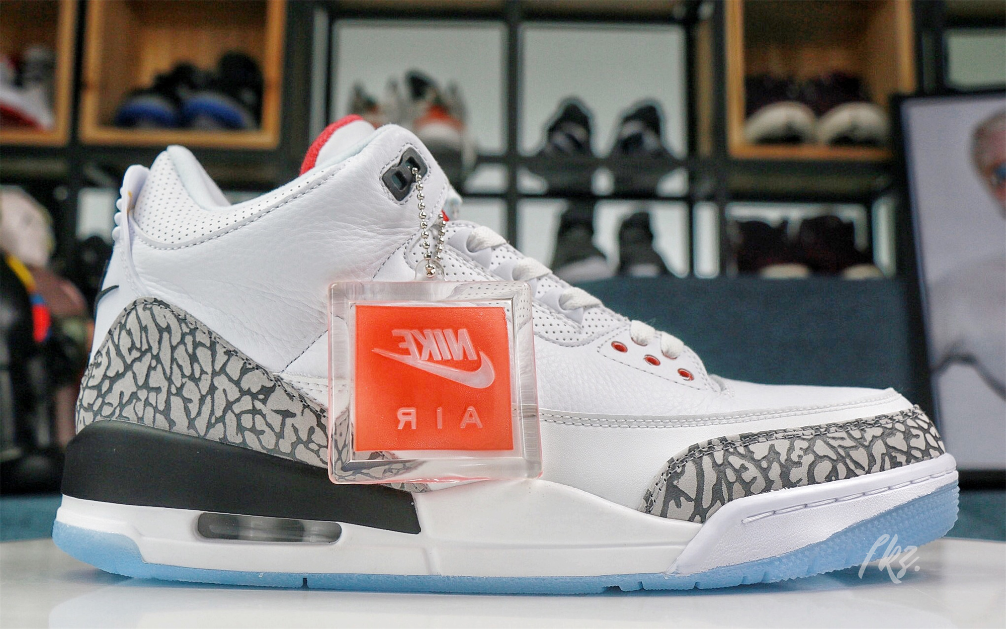 Air Jordan 3 Retro Free Throw Line White Cement 2018
