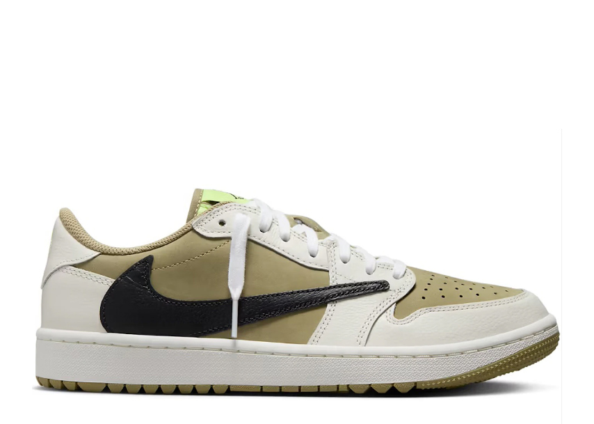 Travis Scott x Air Jordan 1 Low Golf Neutral Olive (LN5 A1)
