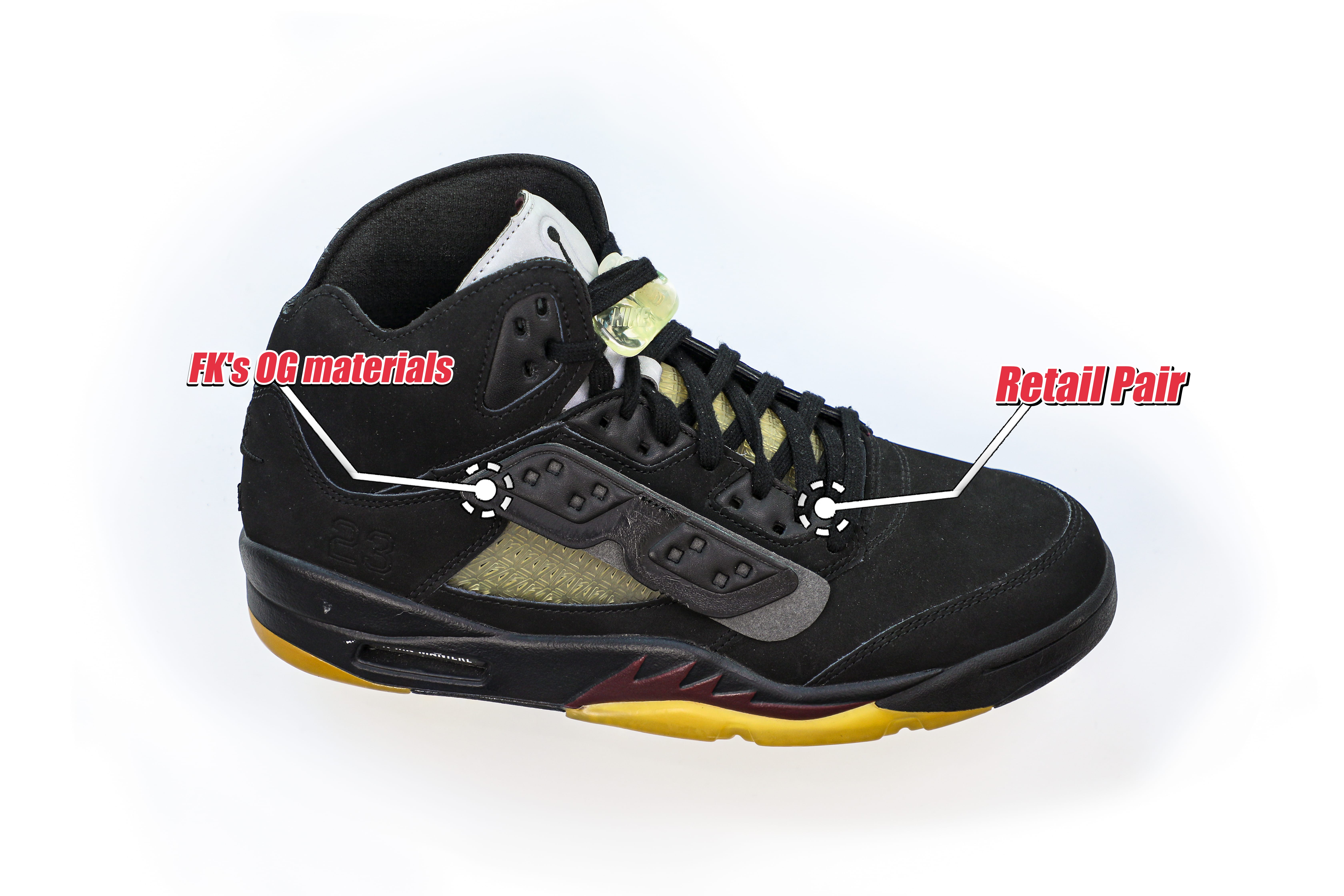 Air Jordan 5 Retro SP A Ma Maniére Black (LN5 A1)