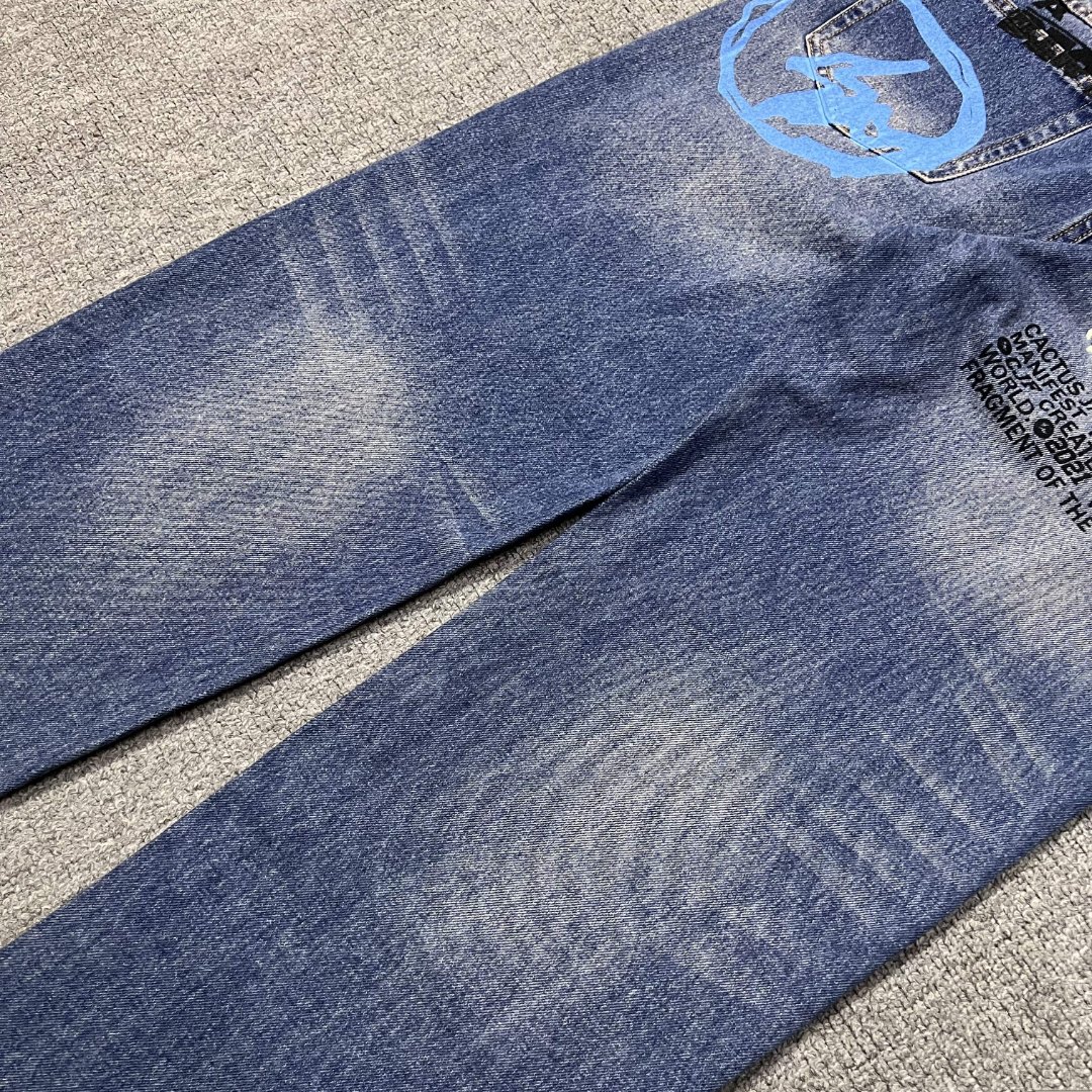 Travis Scott CACTUS JACK × Fragment Design Pants