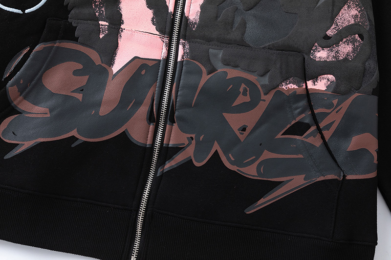 Travis Scott x Jordan x Fragment Design Tiger Zip Hoodie