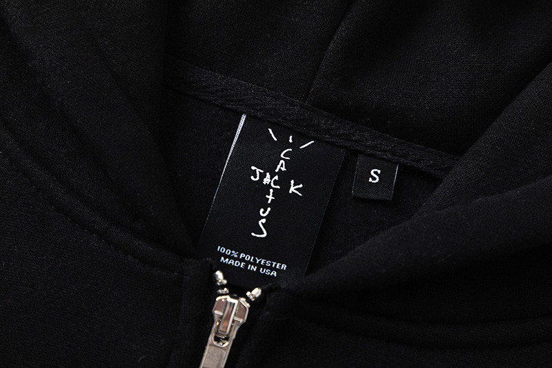 Travis Scott x Jordan x Fragment Design Tiger Zip Hoodie