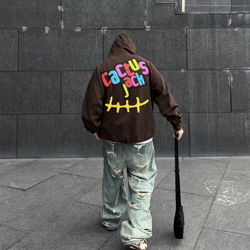 Travis Scott Cactus Jack x Mcdonald Brown Hoodie