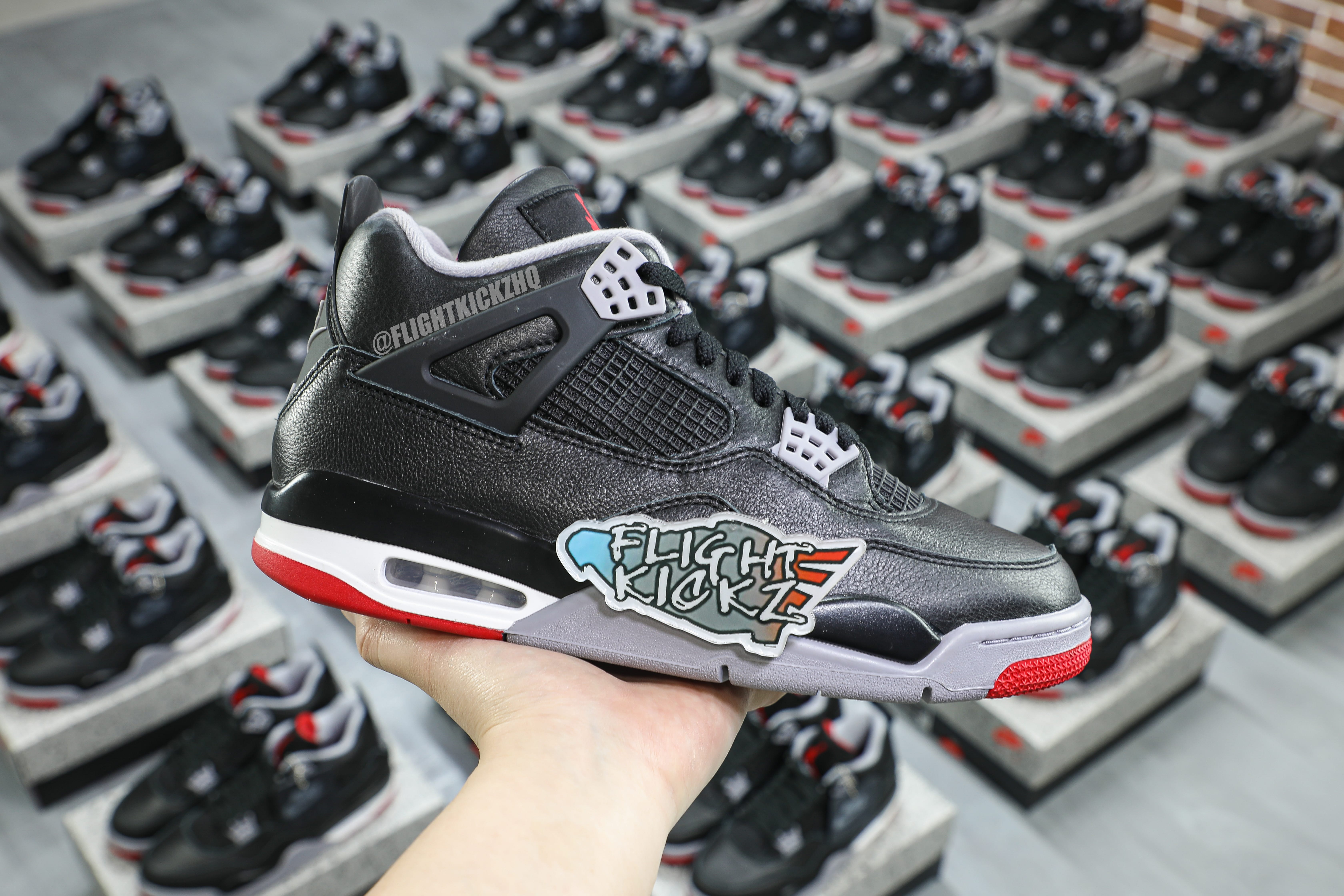 Air Jordan 4 Retro Bred Reimagined 2024 (LN5 A1 Batch)