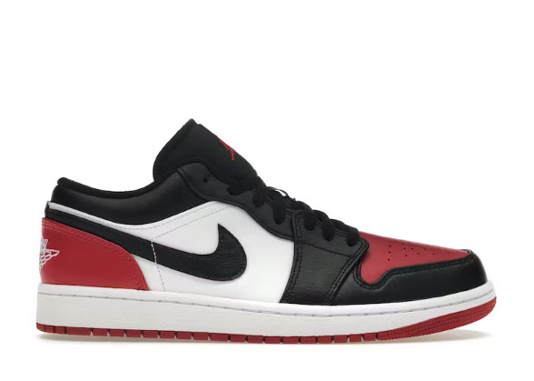 Air Jordan 1 Low Bred Toe 2.0(2023)