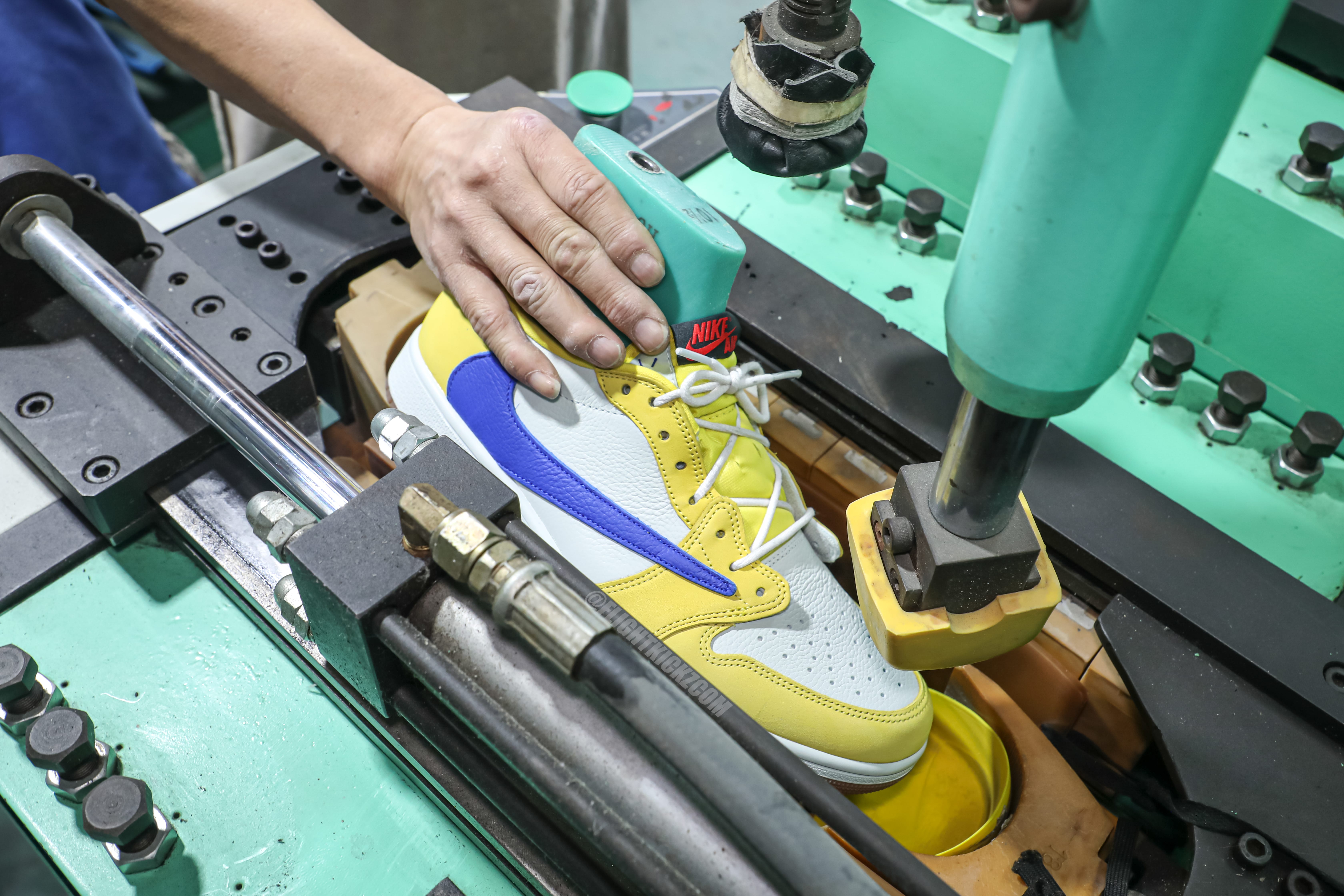 Travis Scott x Air Jordan 1 Retro Low OG SP “Elkins/Canary Yellow” (LN5 A1 batch)