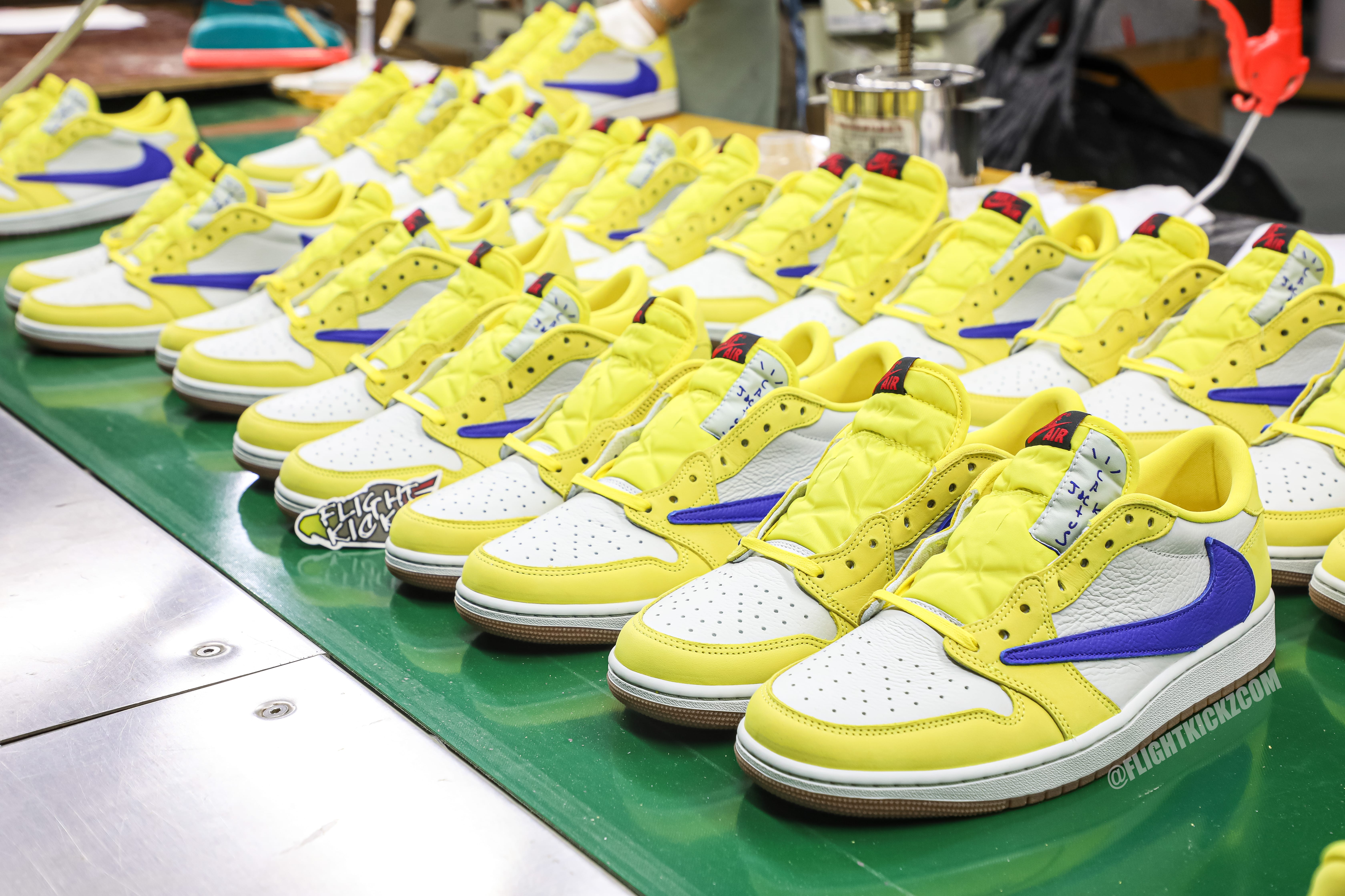 Travis Scott x Air Jordan 1 Retro Low OG SP “Elkins/Canary Yellow” (LN5 A1 batch)