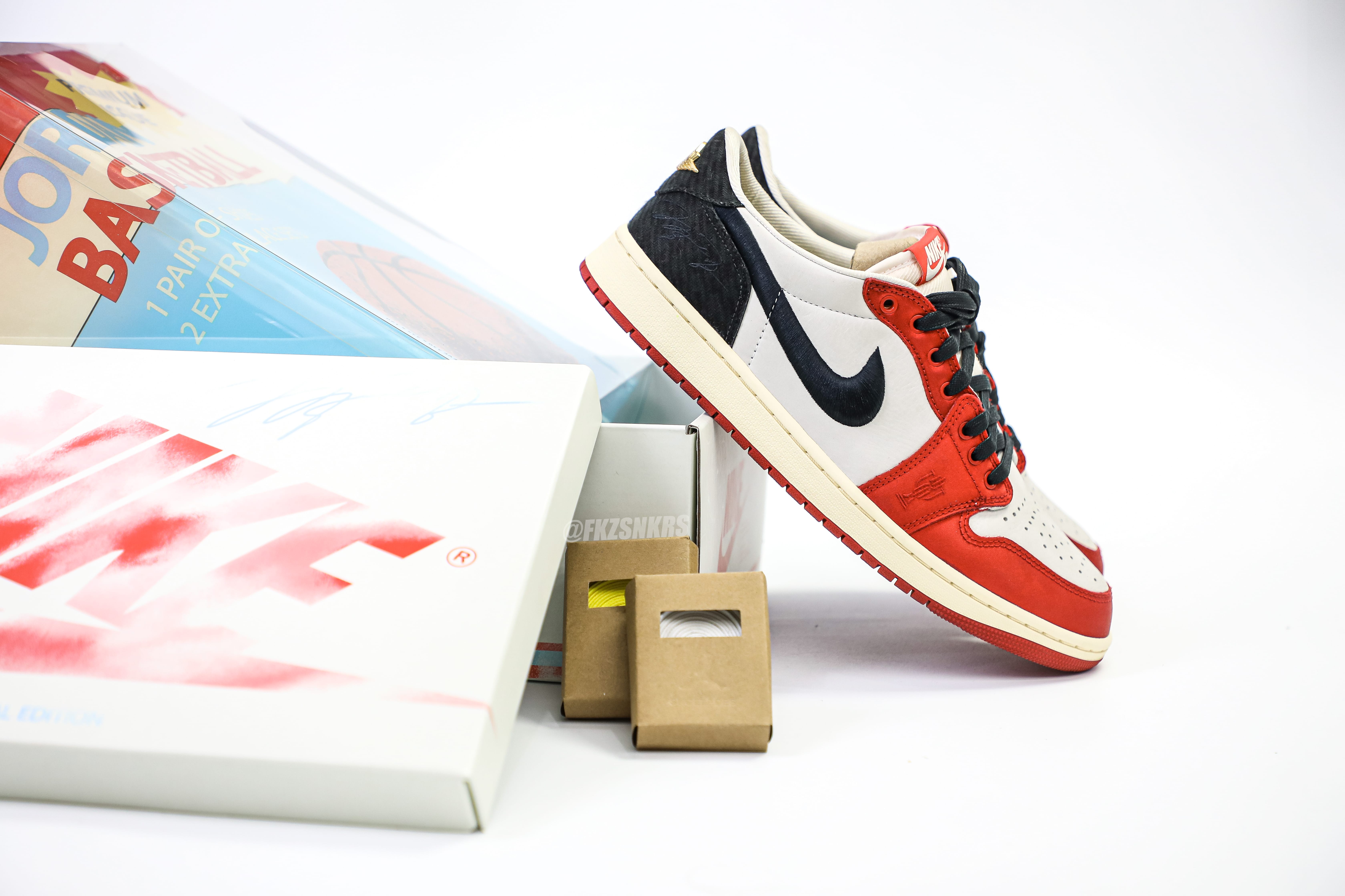 Trophy Room X Air Jordan 1 Retro Low OG SP Away 2024(LN5 A1 Batch)