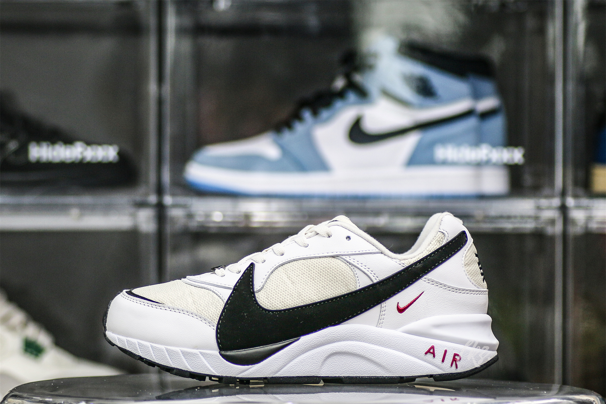 Nike Air Grudge Leather White Black