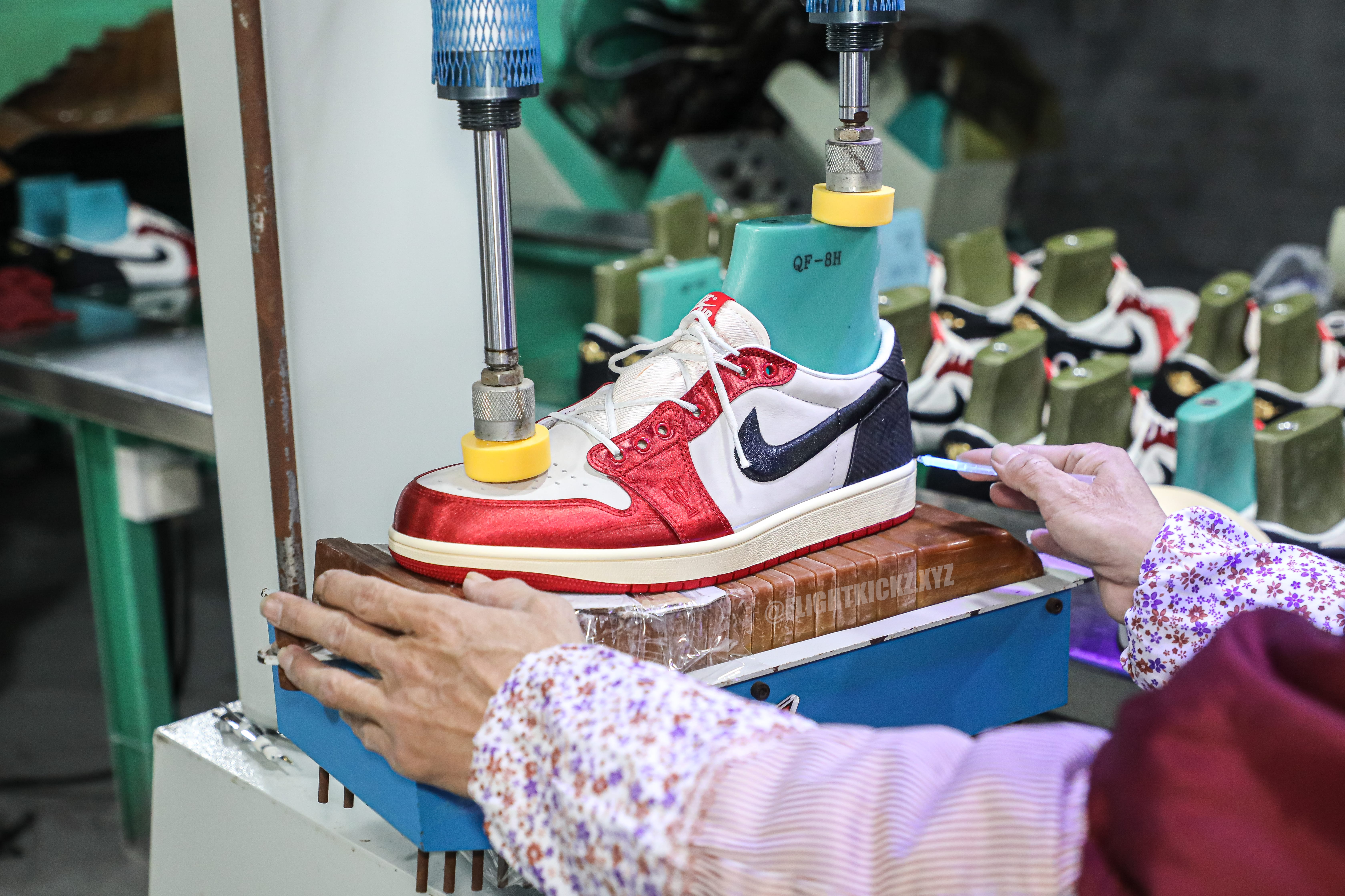 Trophy Room X Air Jordan 1 Retro Low OG SP Away 2024(LN5 A1 Batch)