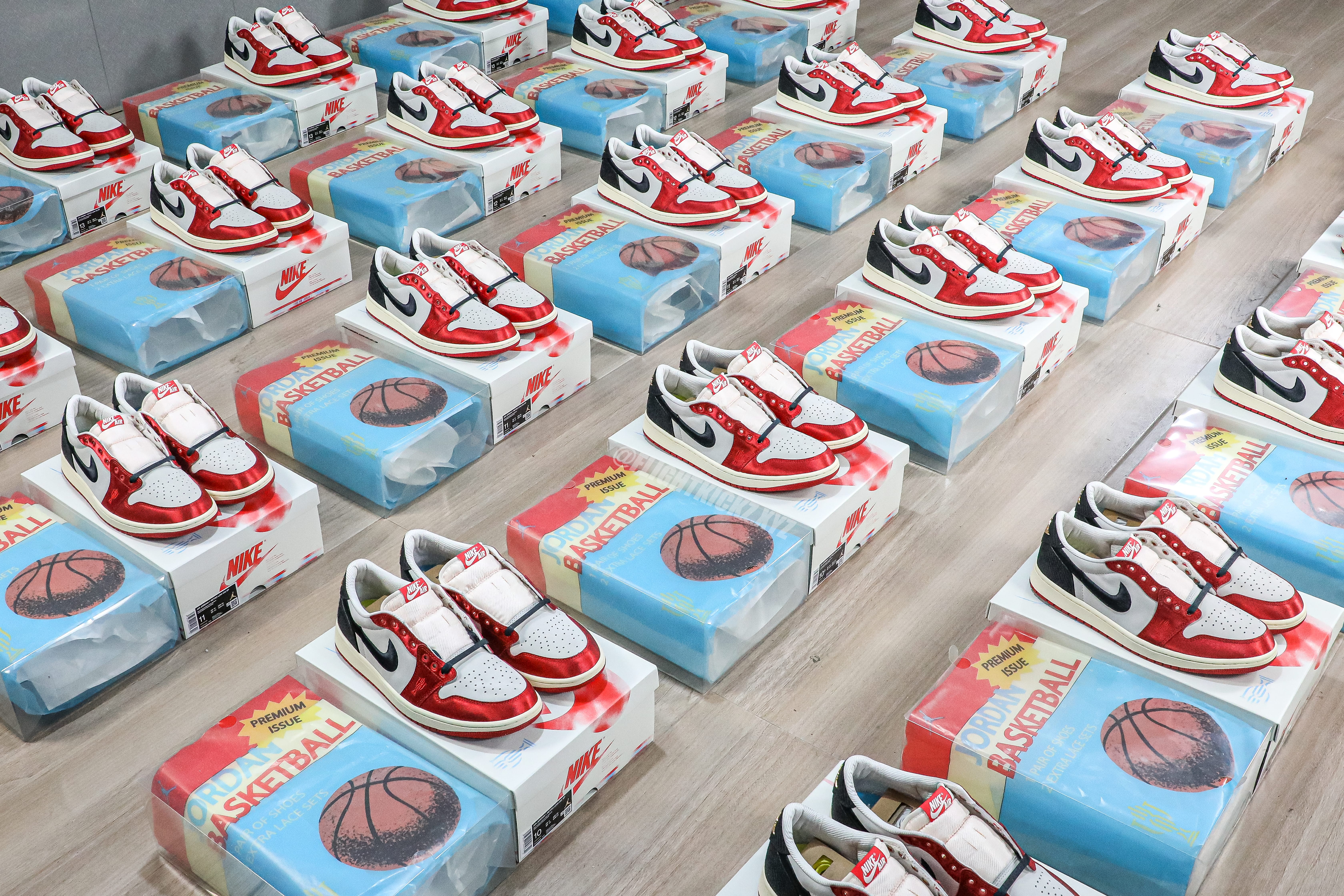 Trophy Room X Air Jordan 1 Retro Low OG SP Away 2024(LN5 A1 Batch)