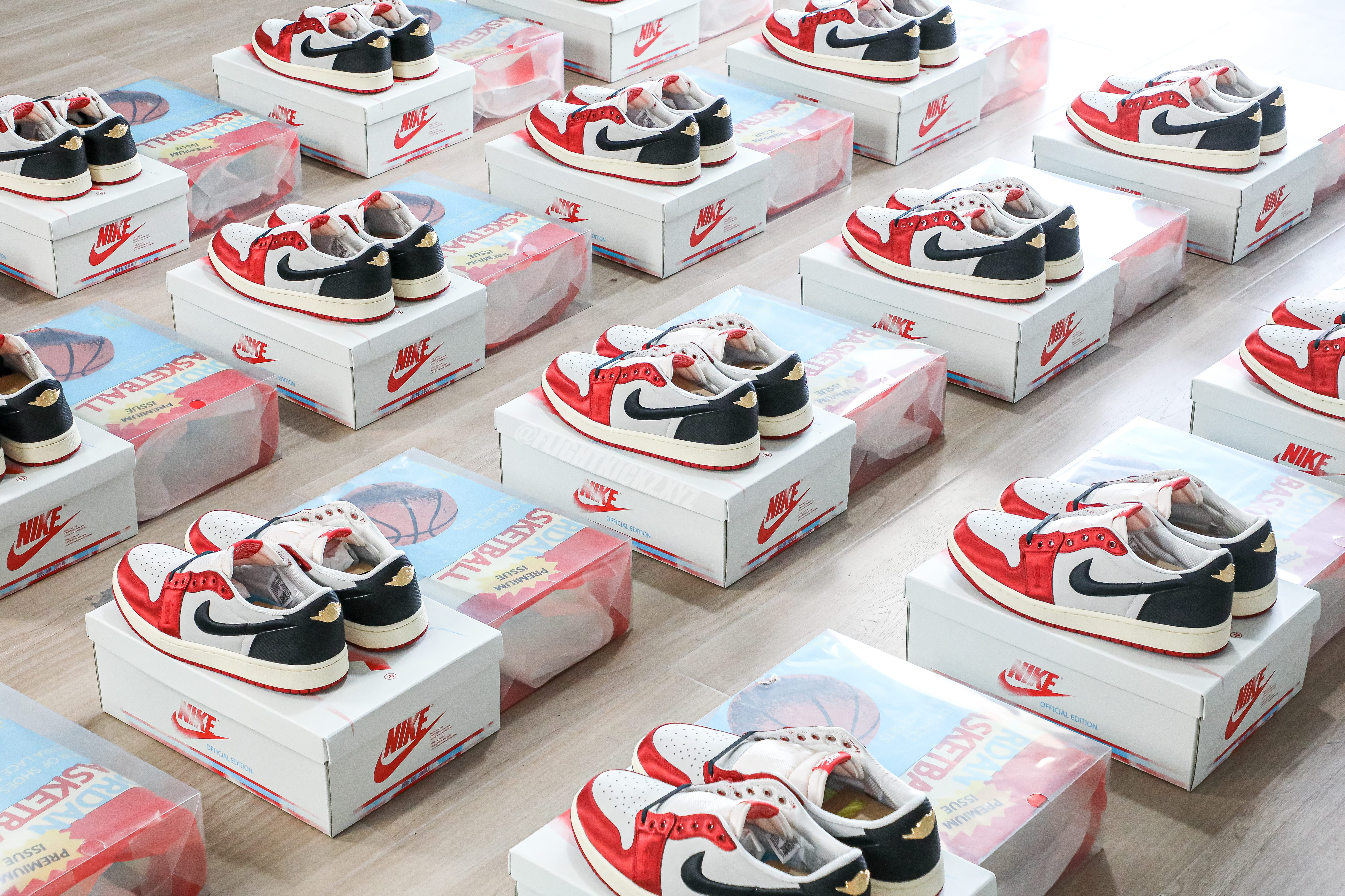 Trophy Room X Air Jordan 1 Retro Low OG SP Away 2024(LN5 A1 Batch)