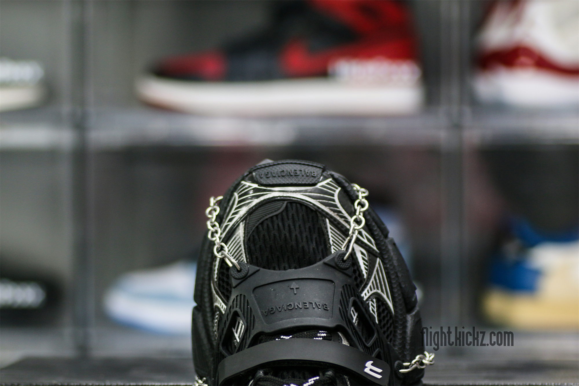 Balenciag* 3XL Ski Sneaker in Black ((Removable footwear chains) )