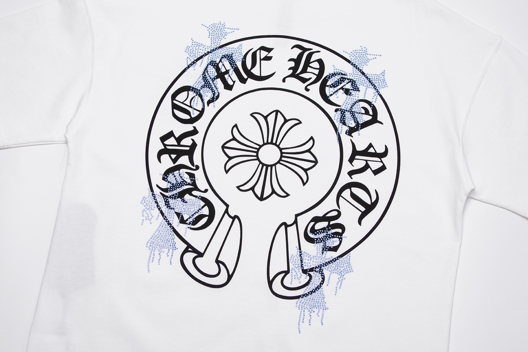 Chrome Hearts Horse Shoe Logo Pocket T-Shirt 2024