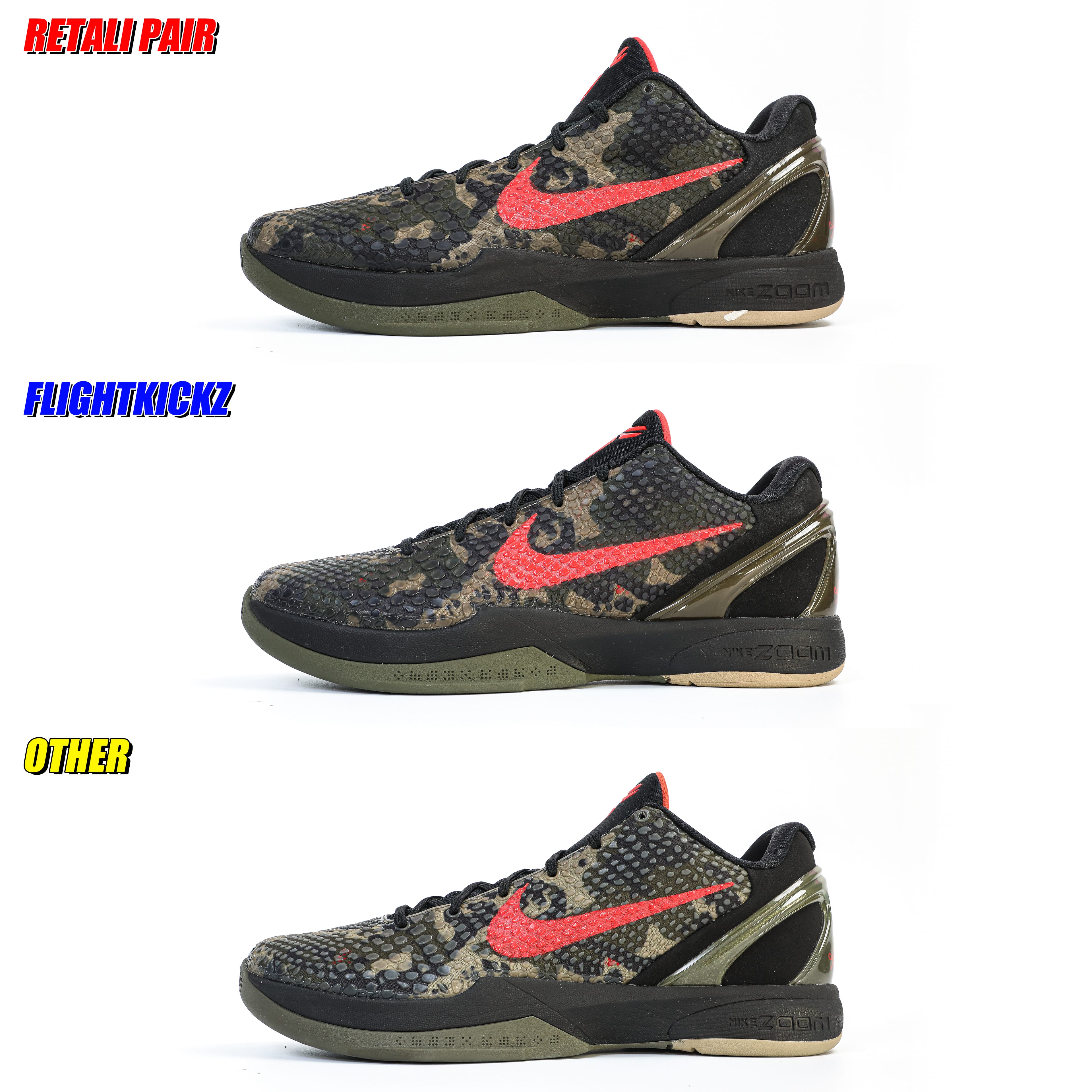 Nike Zoom Kobe 6 Protro Talian Camo 2024 (Ln5 A1)