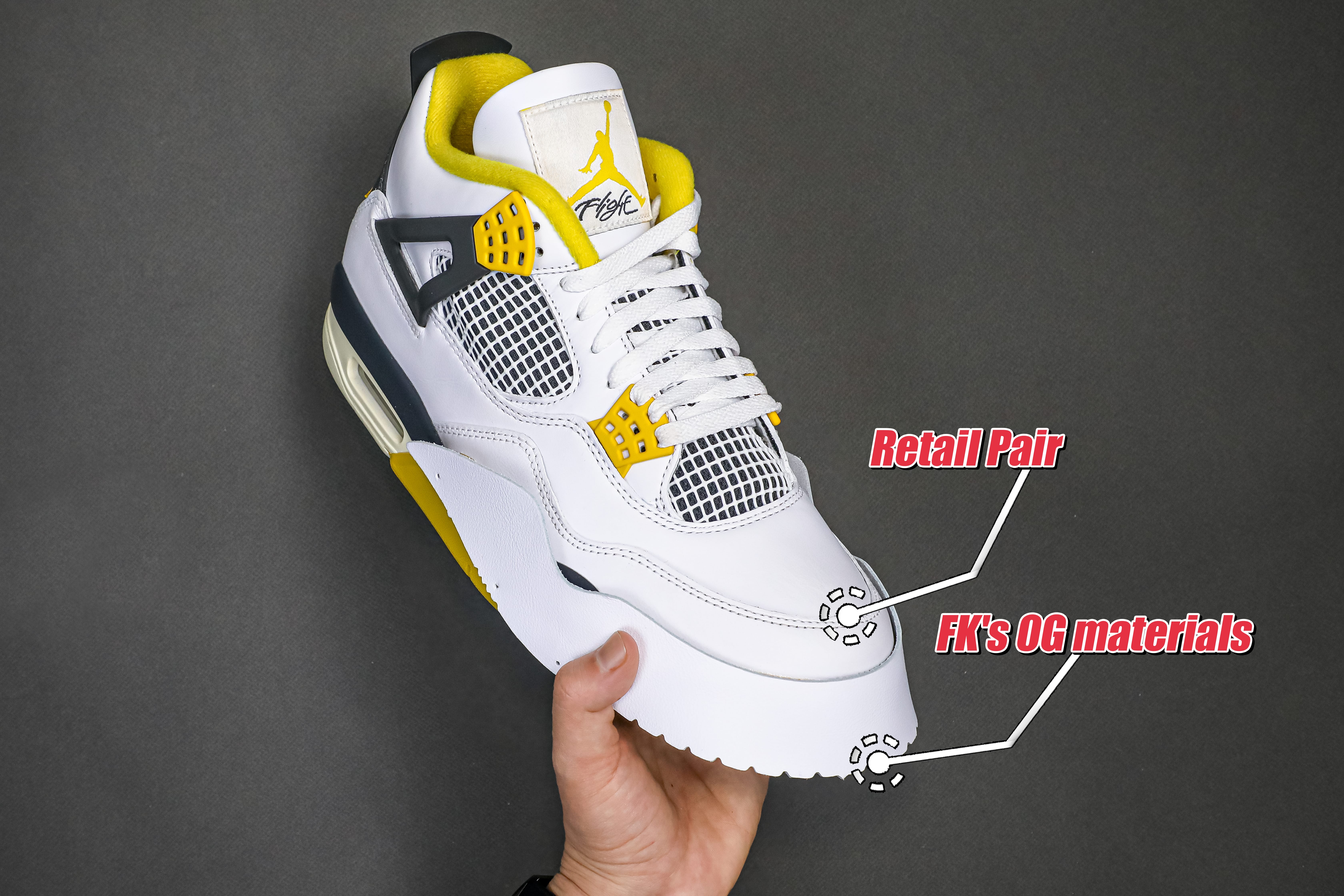 Air Jordan 4 “Vivid Sulfur” 2024 (Ln5 A1)