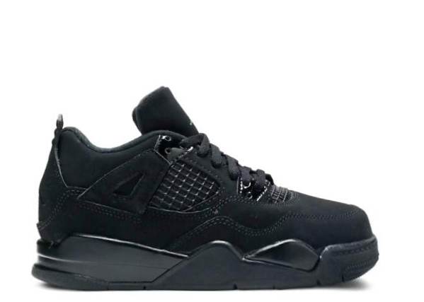 Air Jordan 4 Retro ‘Black Cat’ 2020Kid Preschool