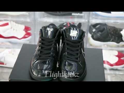Undefeated X Kobe 4 Protro Black Mamba(A1 Batch)