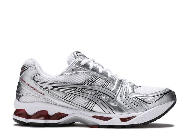 Gel Kayano 14 Pure Silver Red 2021