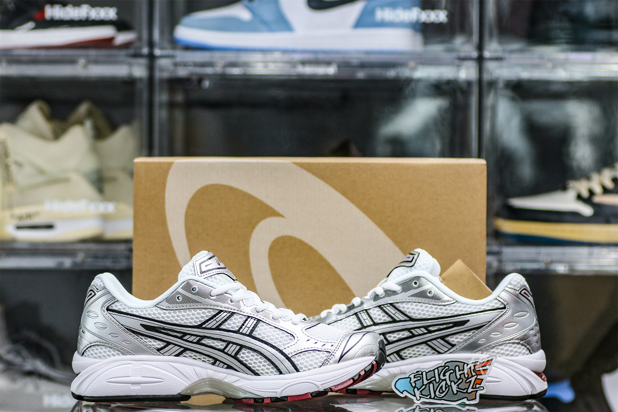 Gel Kayano 14 Pure Silver Red 2021