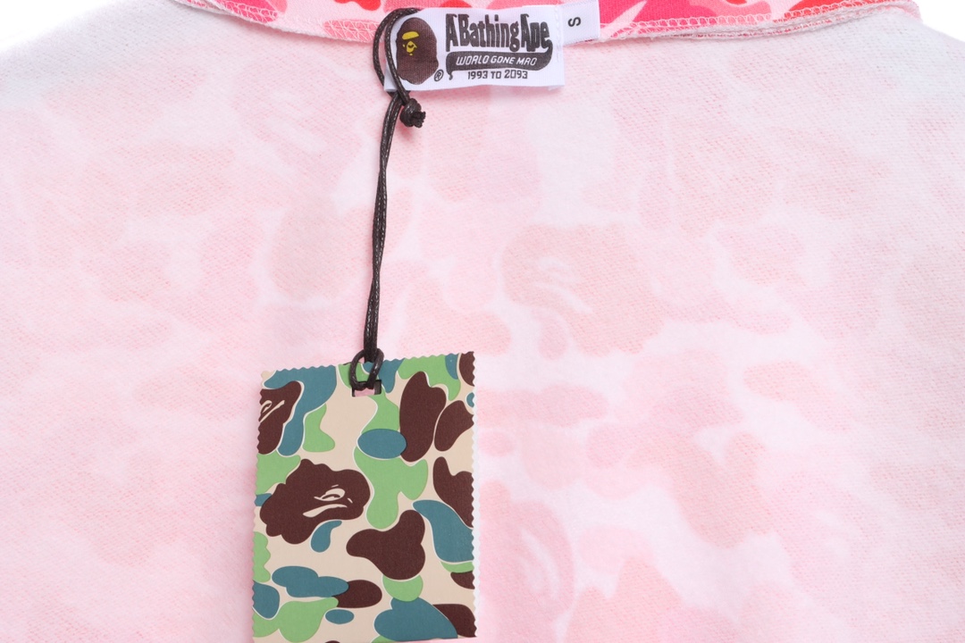 BAPE Classic Shark Mouth Camouflage Zip Hoodie