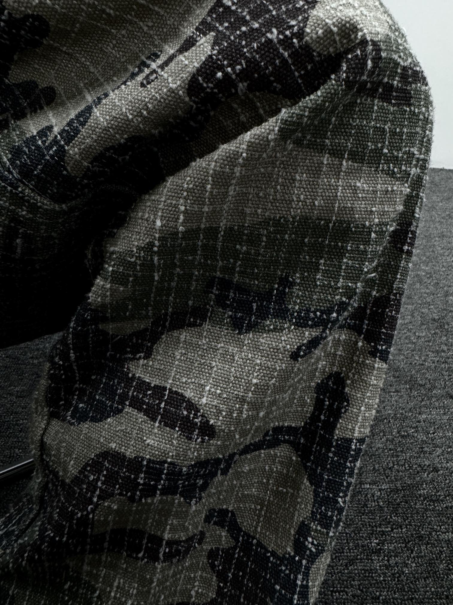 Big Ol’ Camo Canvas Needlepunch Jeans