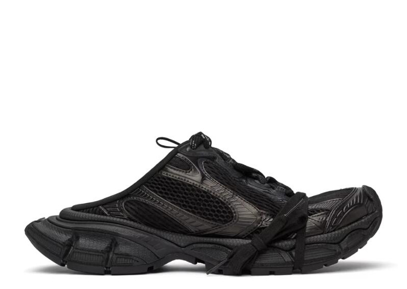 B@lenciag* Black 3XL Mules