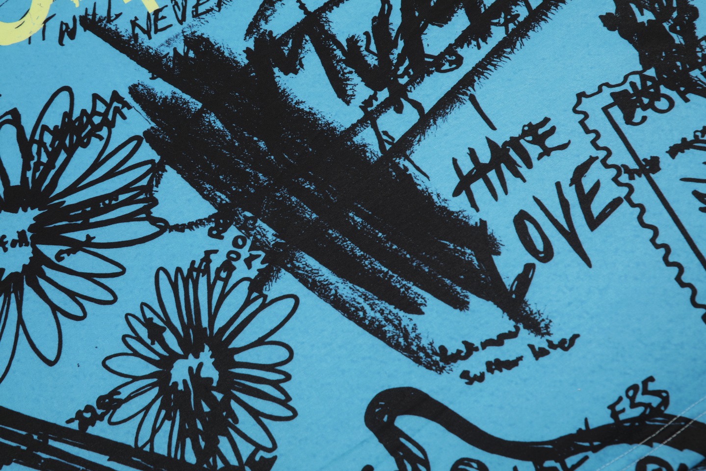 Saint Mich@el Tears Graffiti Full Print Long Sleeve