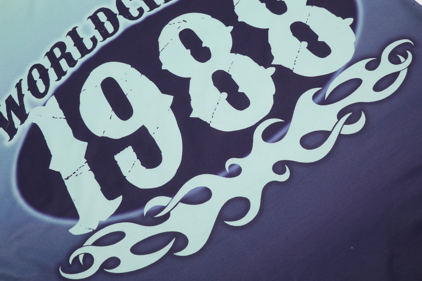 Saint Mich@el Tears Full Print 1988 Green Purple Long Sleeve