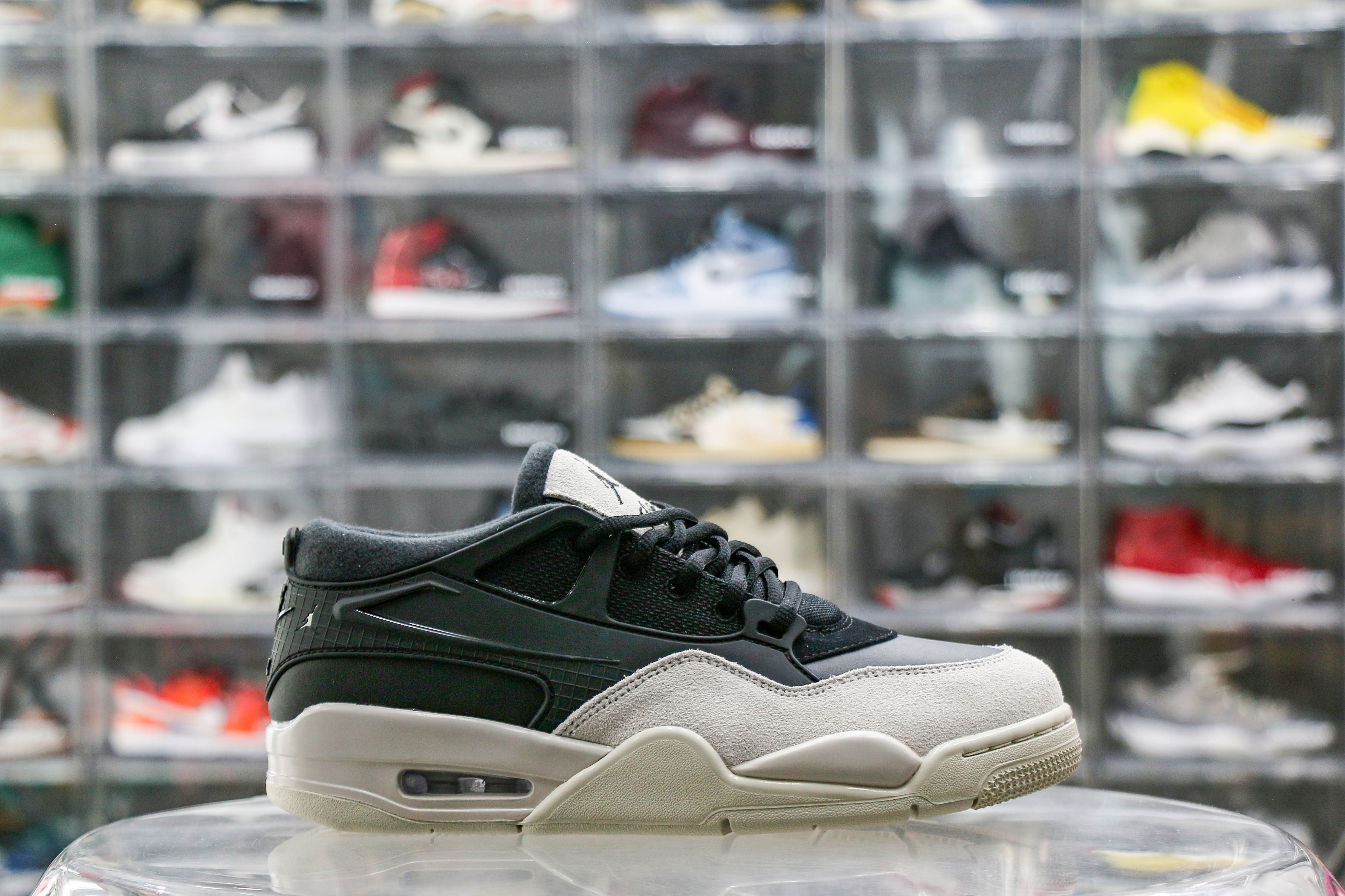 Jordan 4 RM Black Light Bone