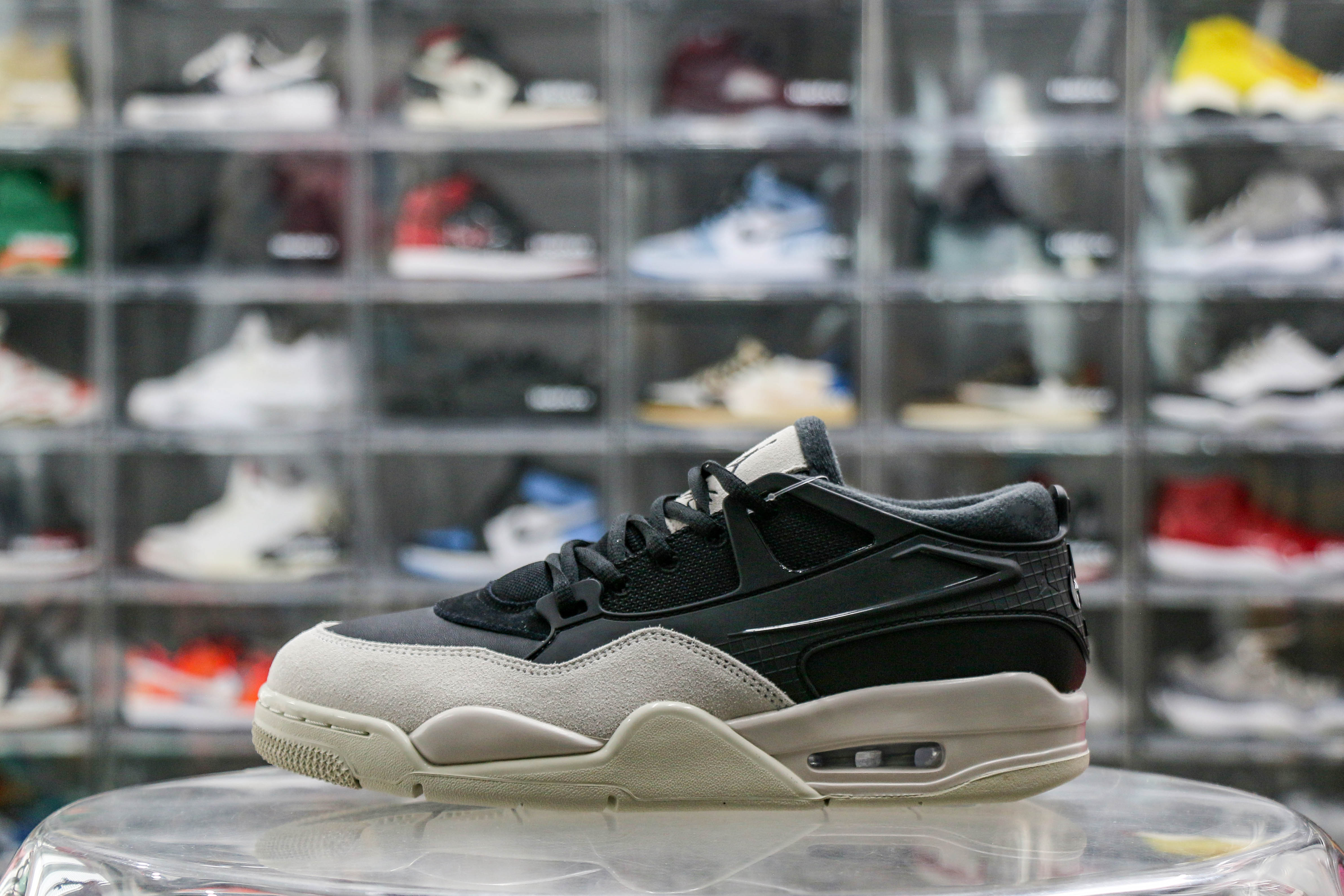 Jordan 4 RM Black Light Bone