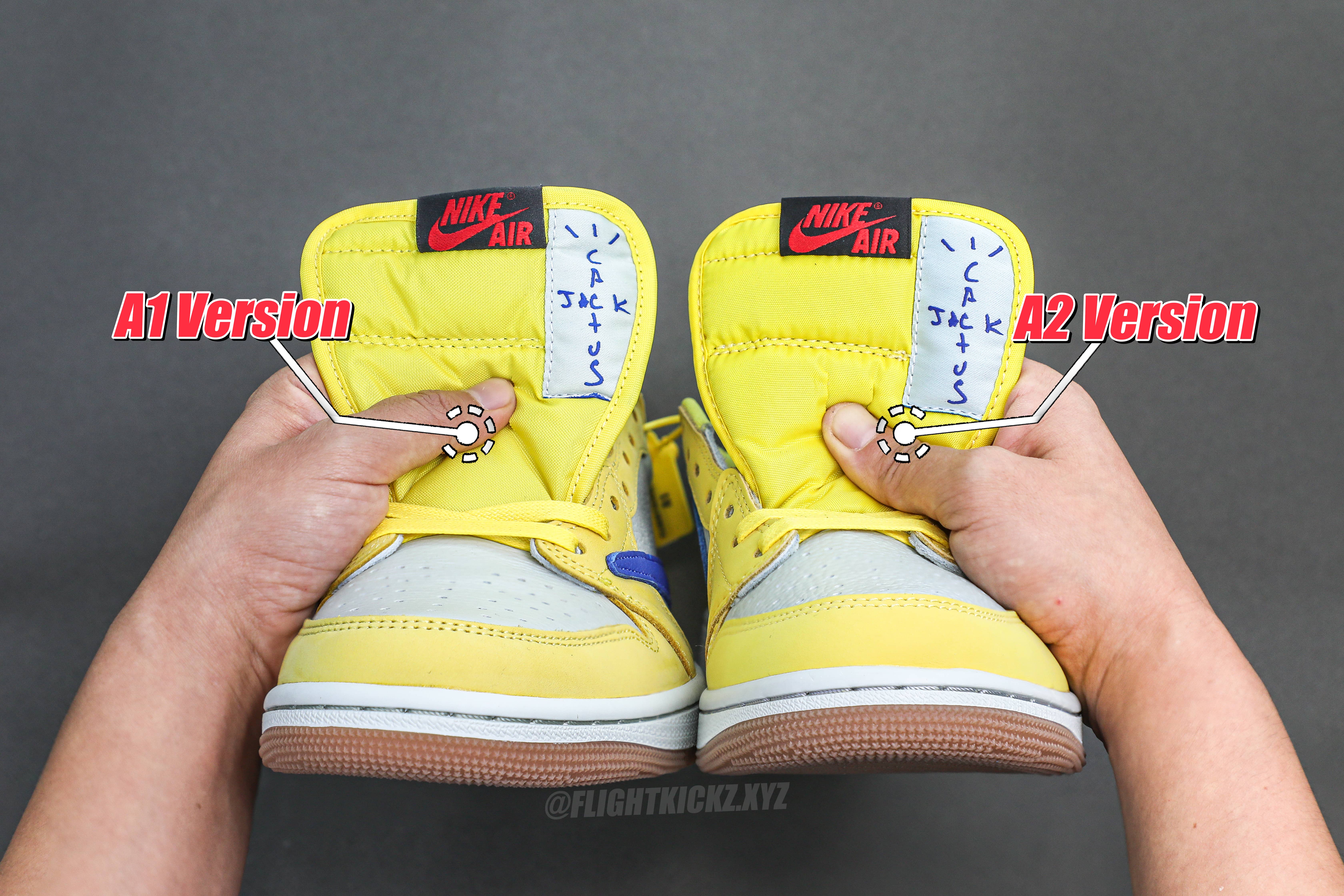Travis Scott x Air Jordan 1 Retro Low OG SP “ElkinsCanary Yellow”(A2 Batch)
