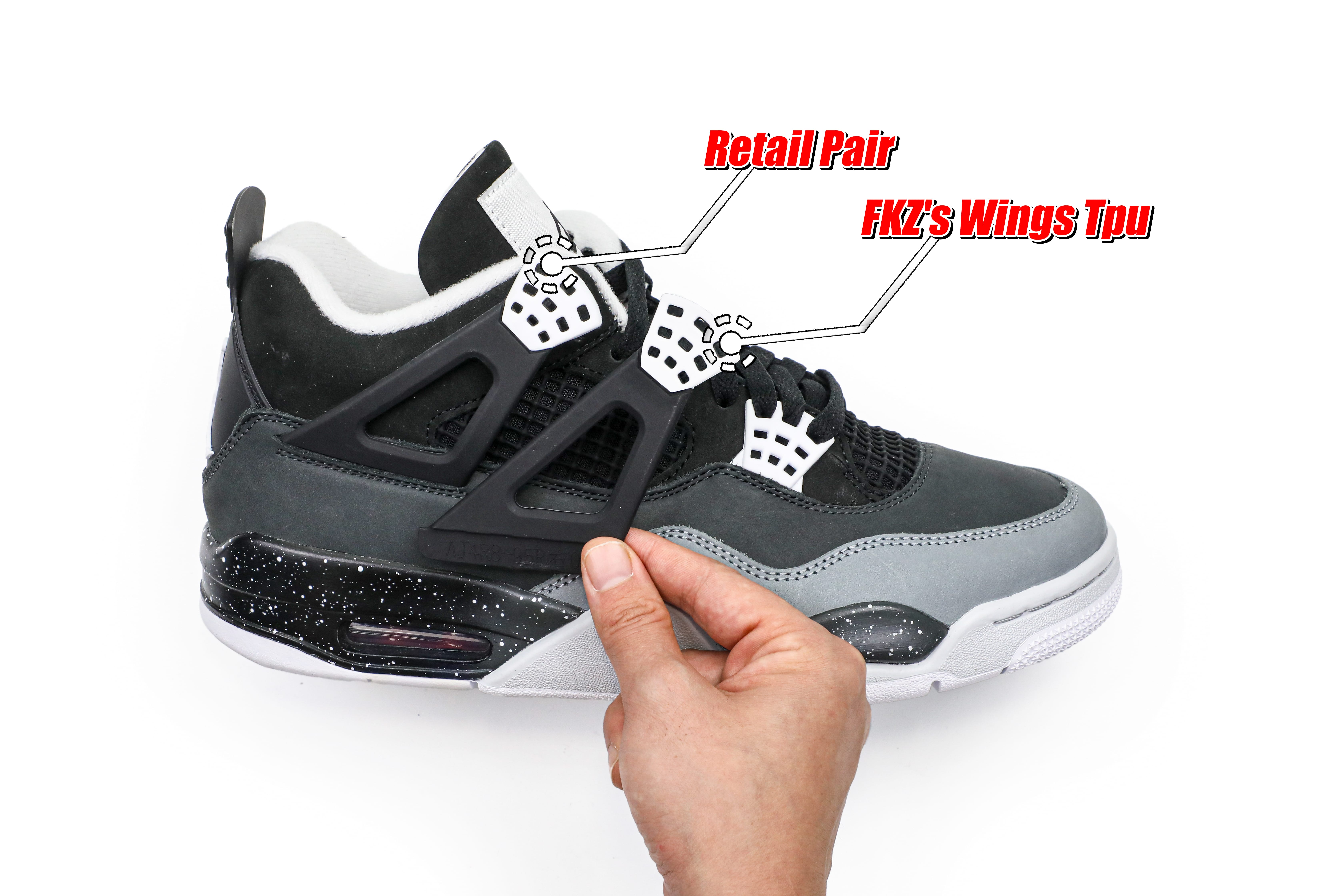 Air Jordan 4 Retro Fear Pack 2024 (Ln5 A1)